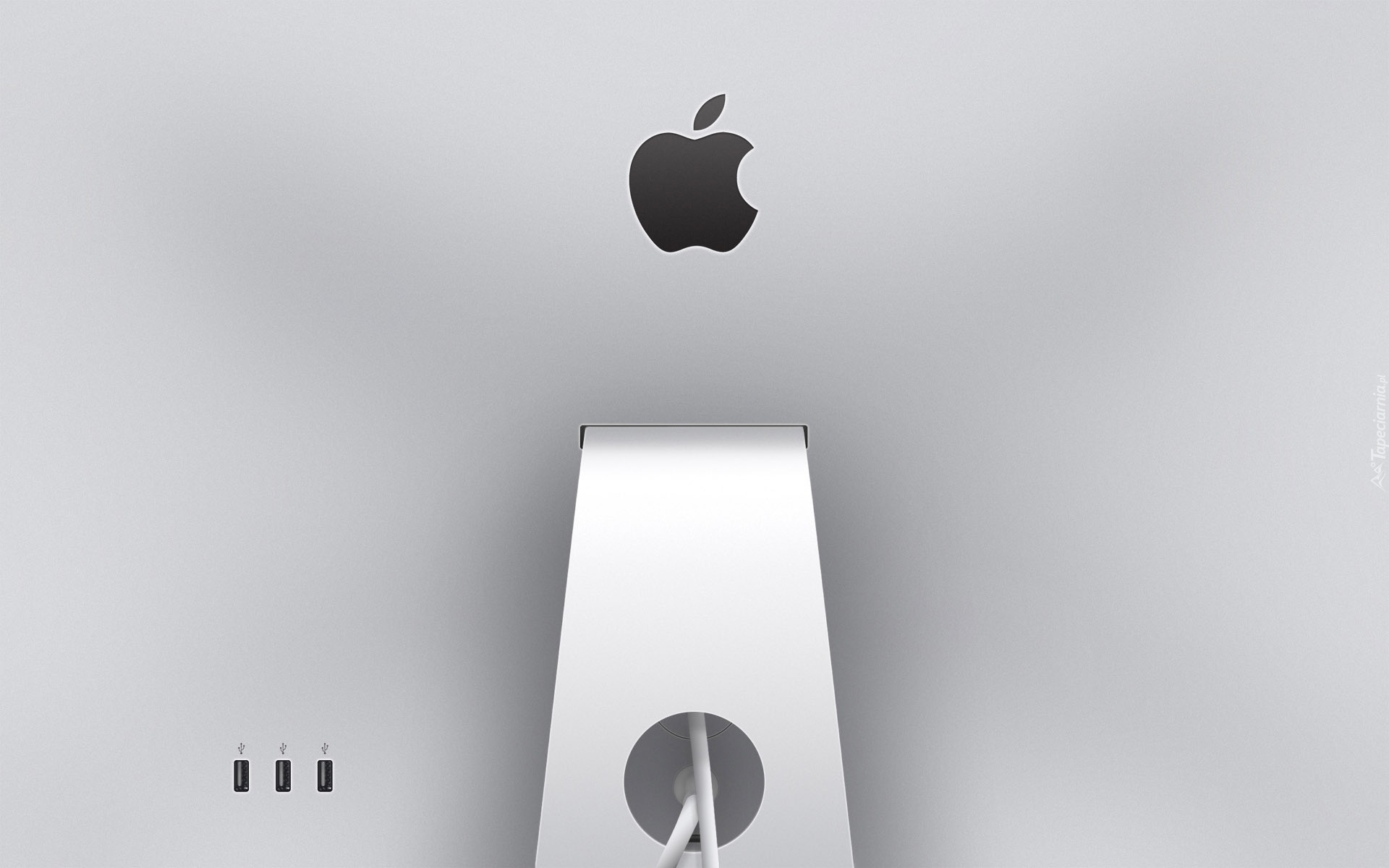 Apple, Logo, Wtyczka, USB