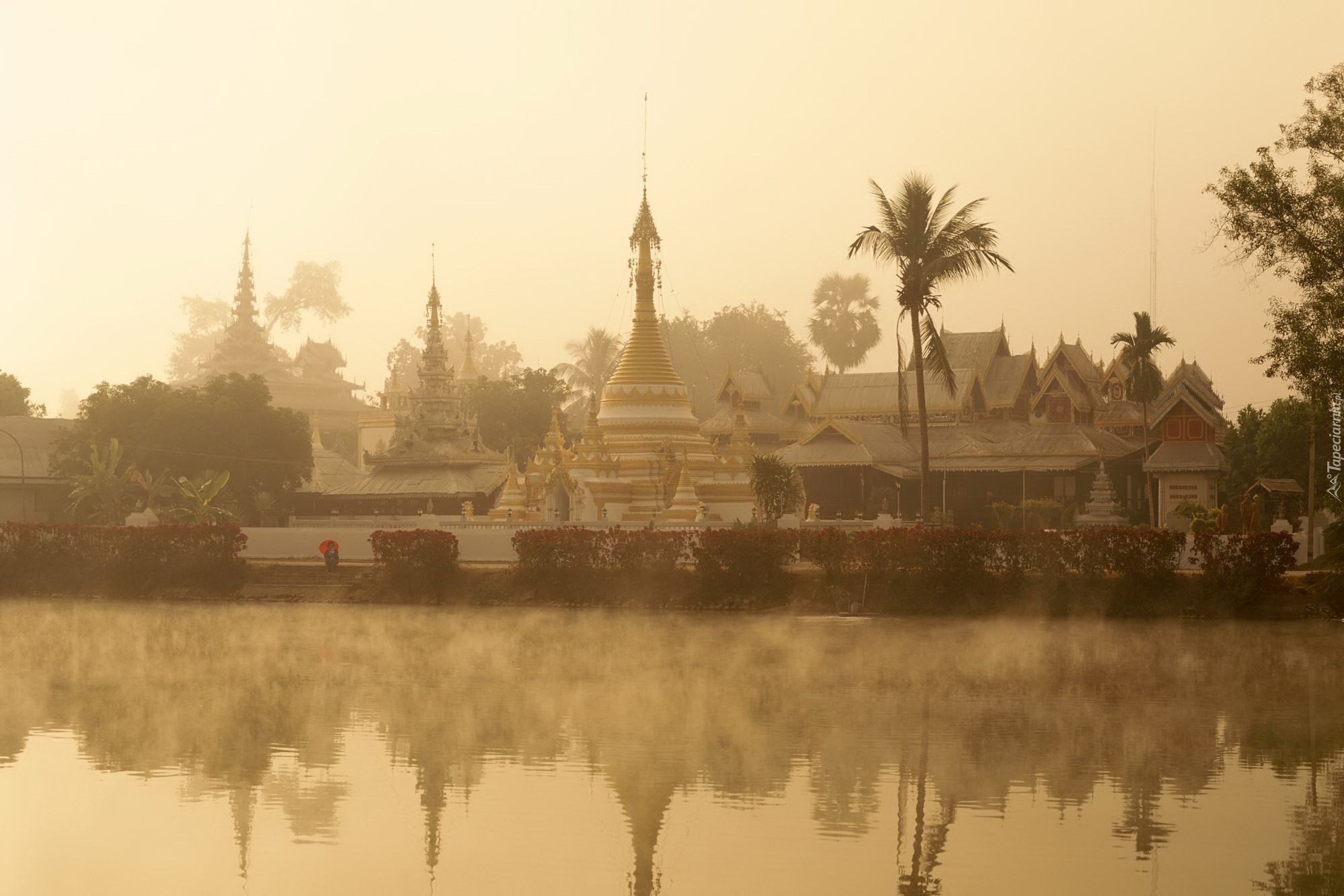 Wat Sa Si, Sukhothai Historical Park, Thailand загрузить