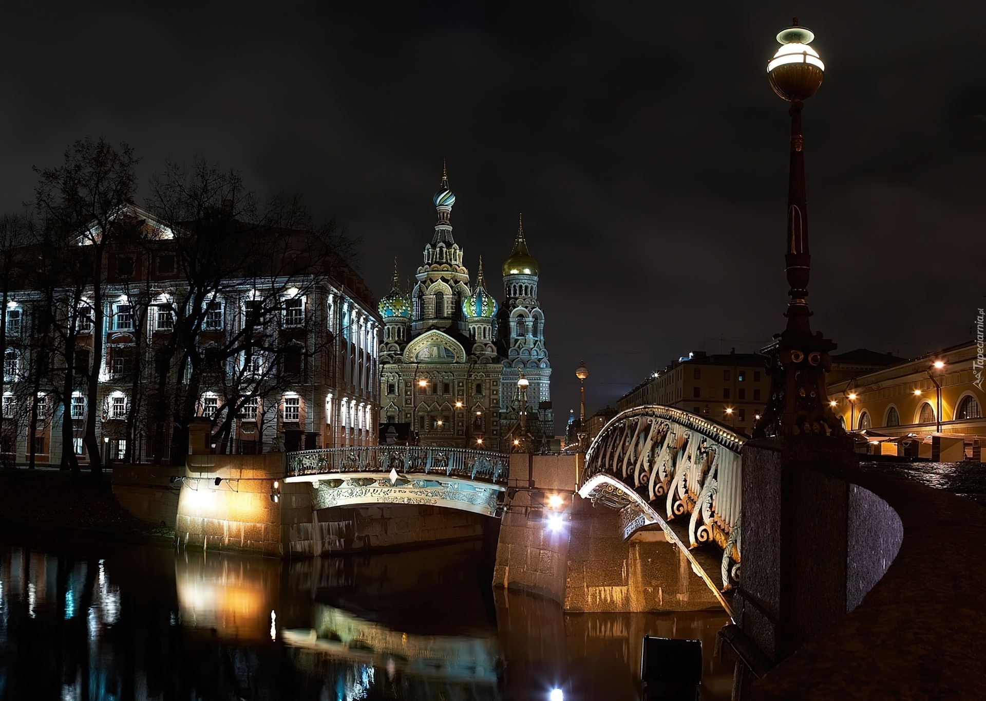 Most, Rzeka, Cerkiew, Noc