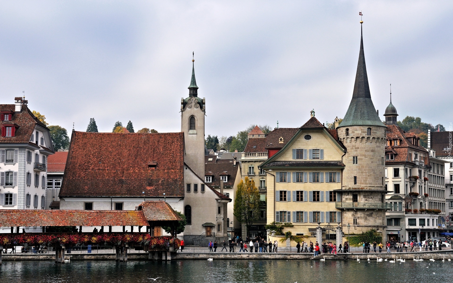 Miasto, Lucerne, Szwajcaria