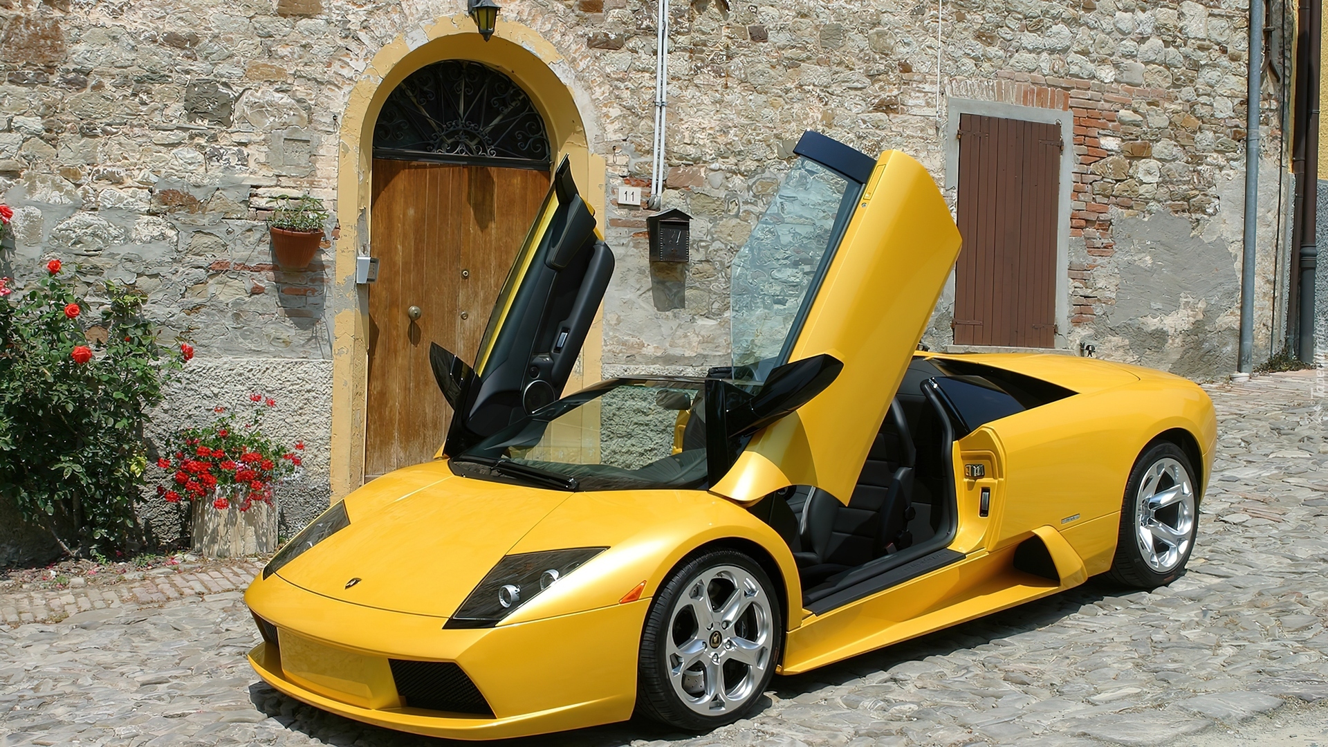 Lamborghini, Murcielago, Podniesione, Drzwi