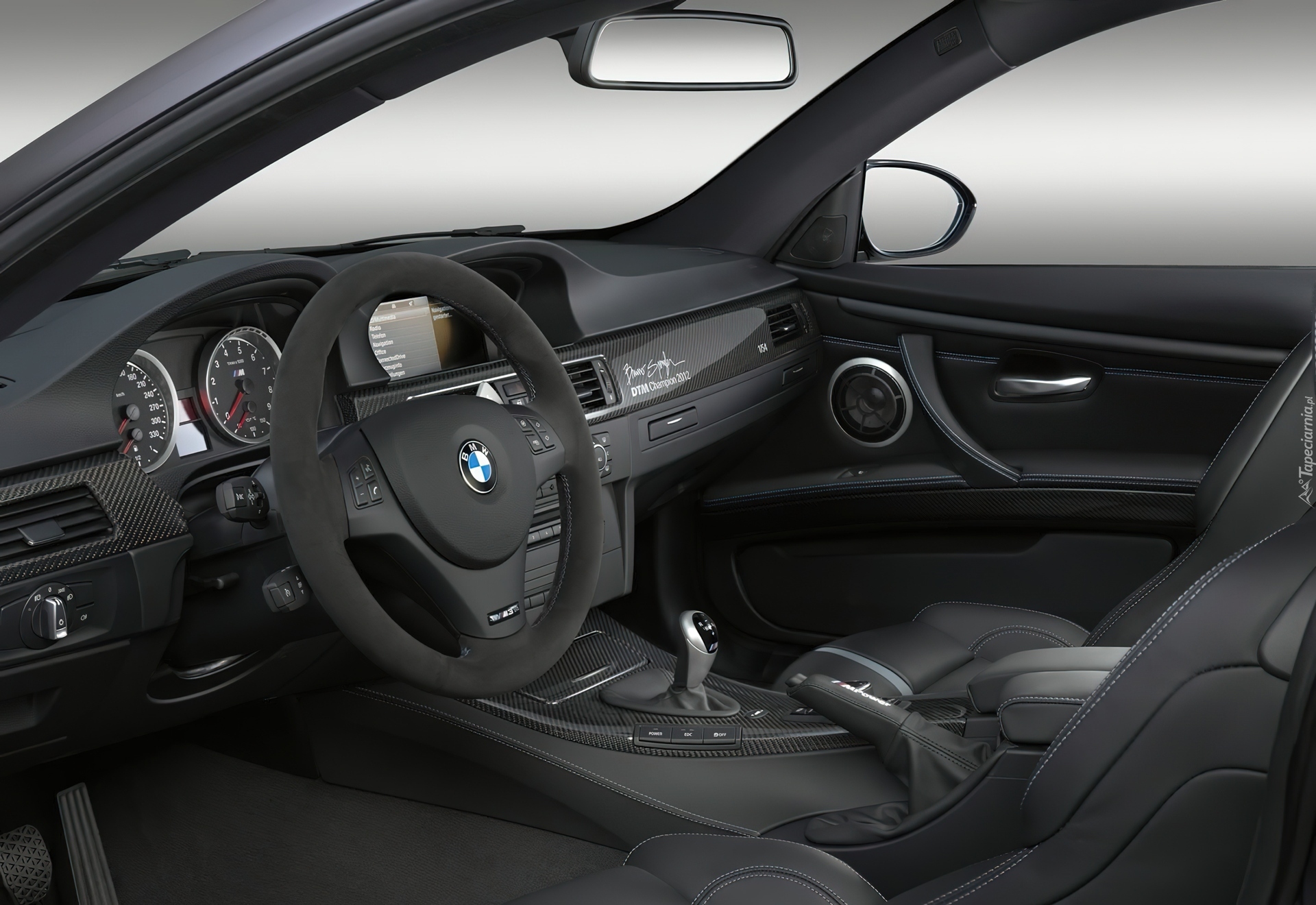 BMW, M3, Wnętrze