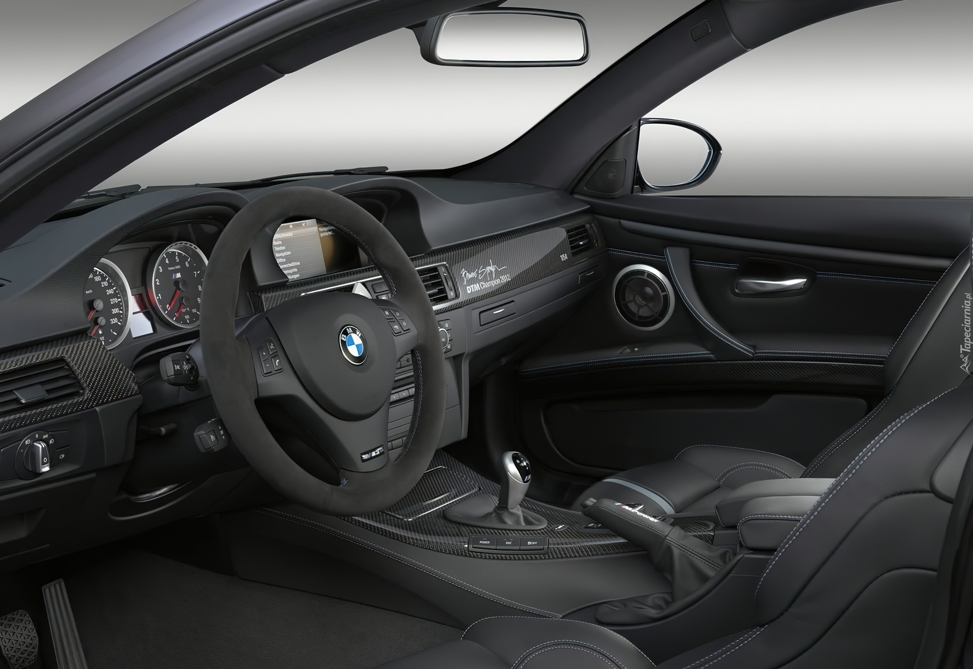 BMW, M3, Wnętrze
