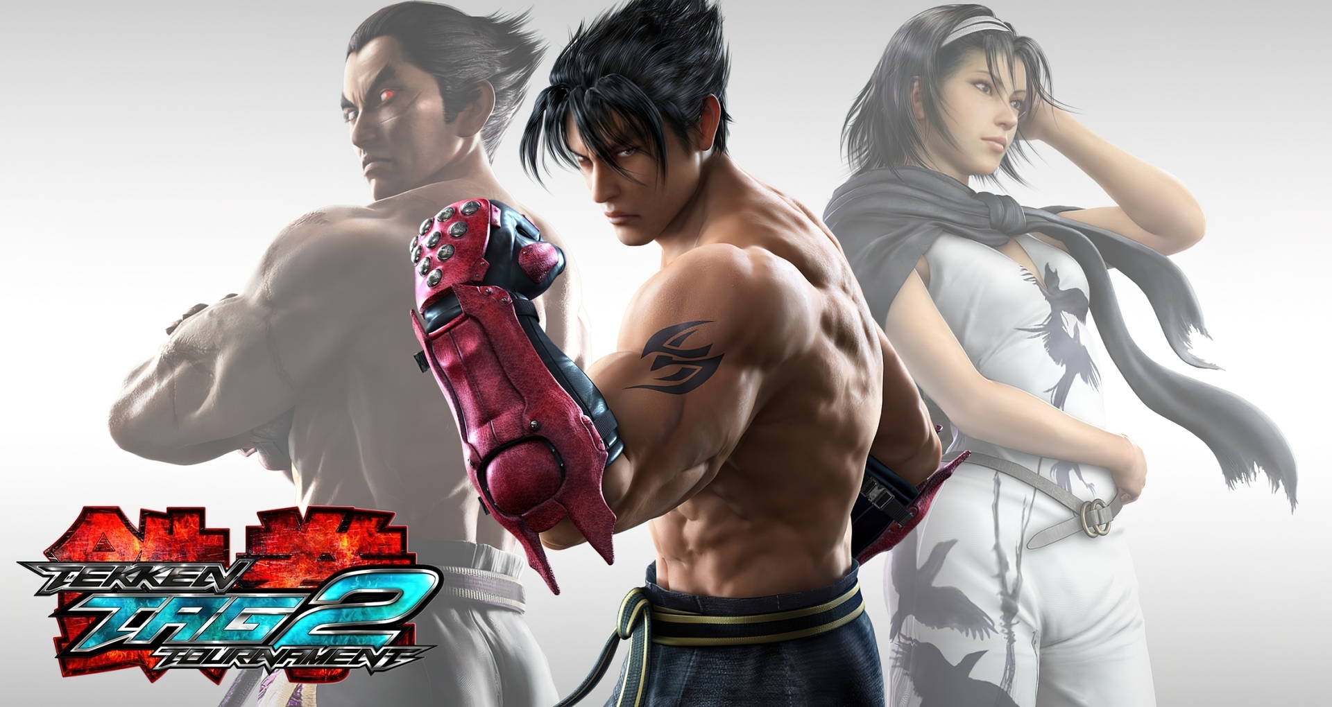 Jin Kazama, Jun Kazama, Kazuya Mishima