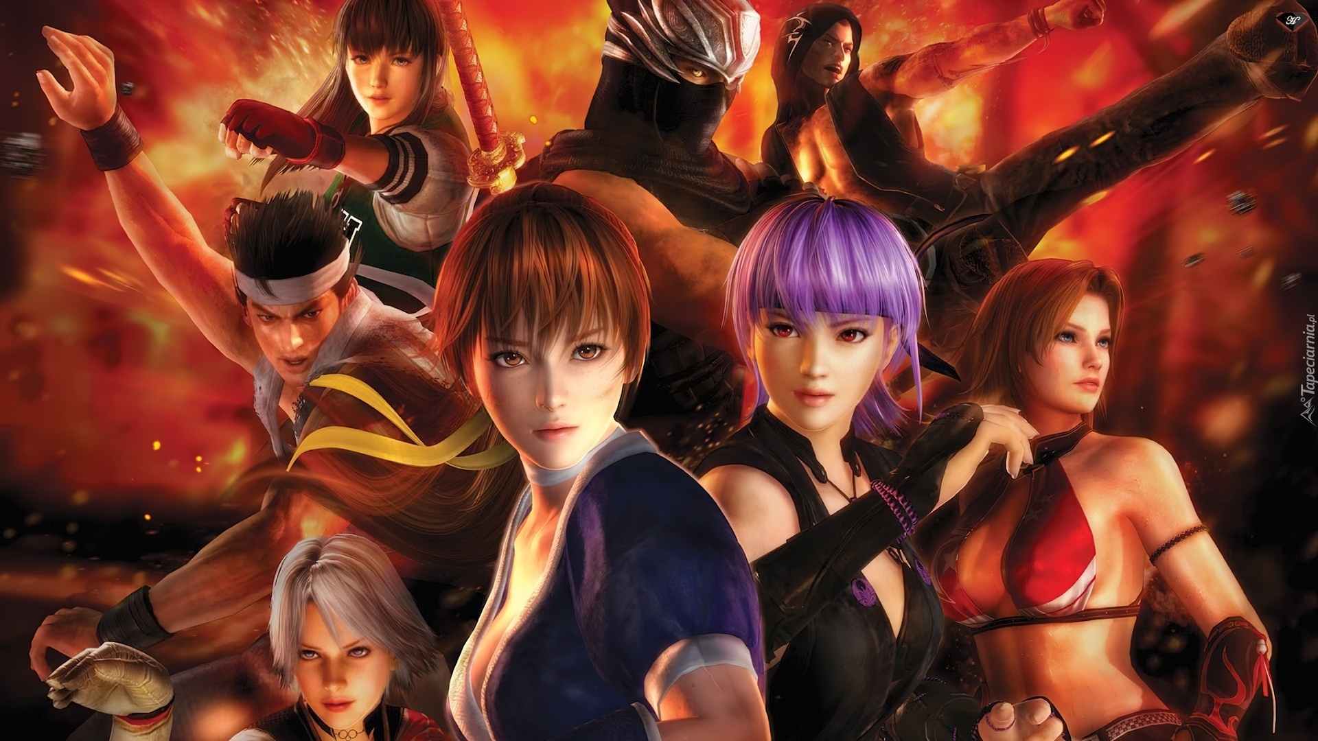 Dead Of Alive 5, Postacie