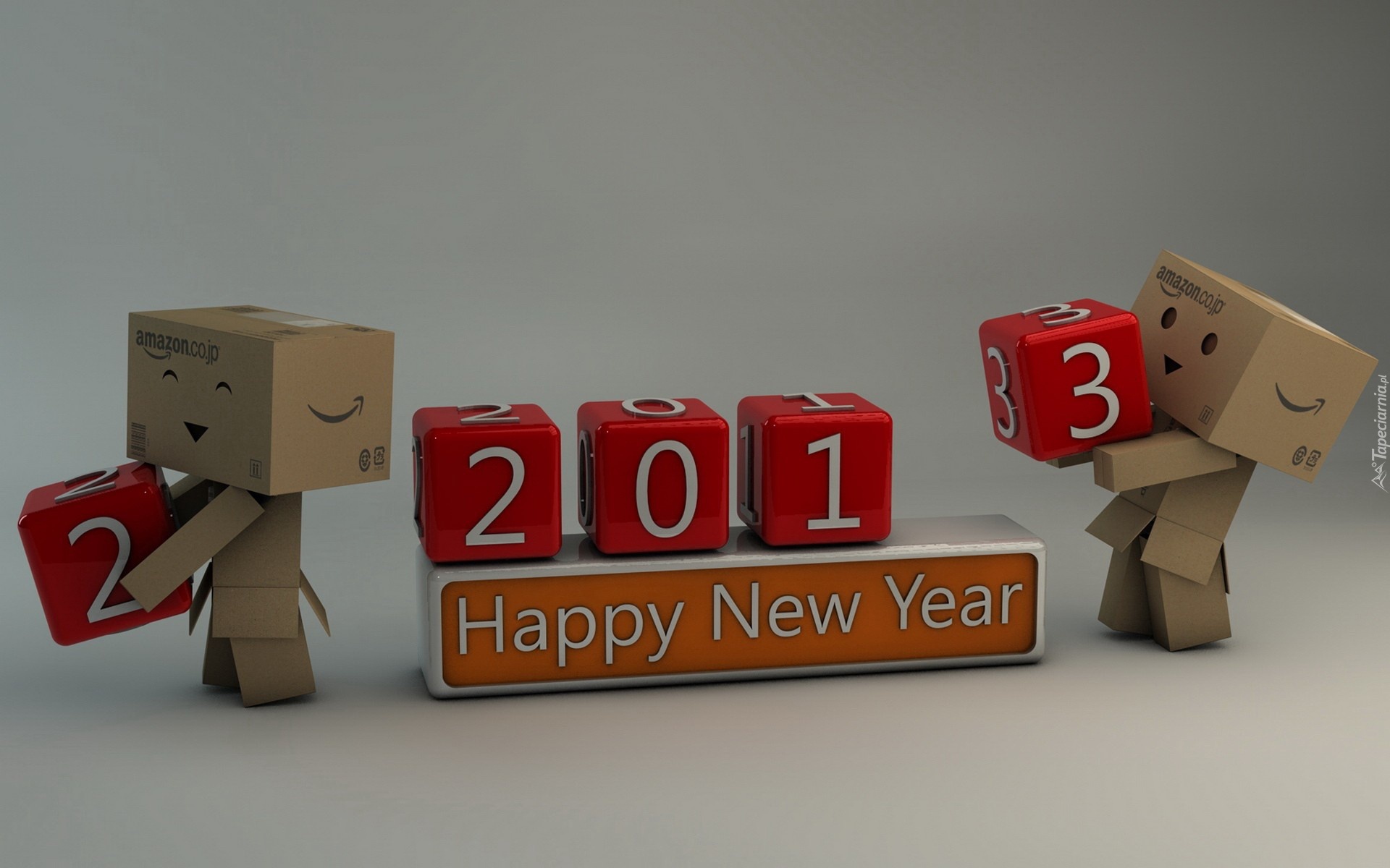 Happy, New Year, 2013, Danbo