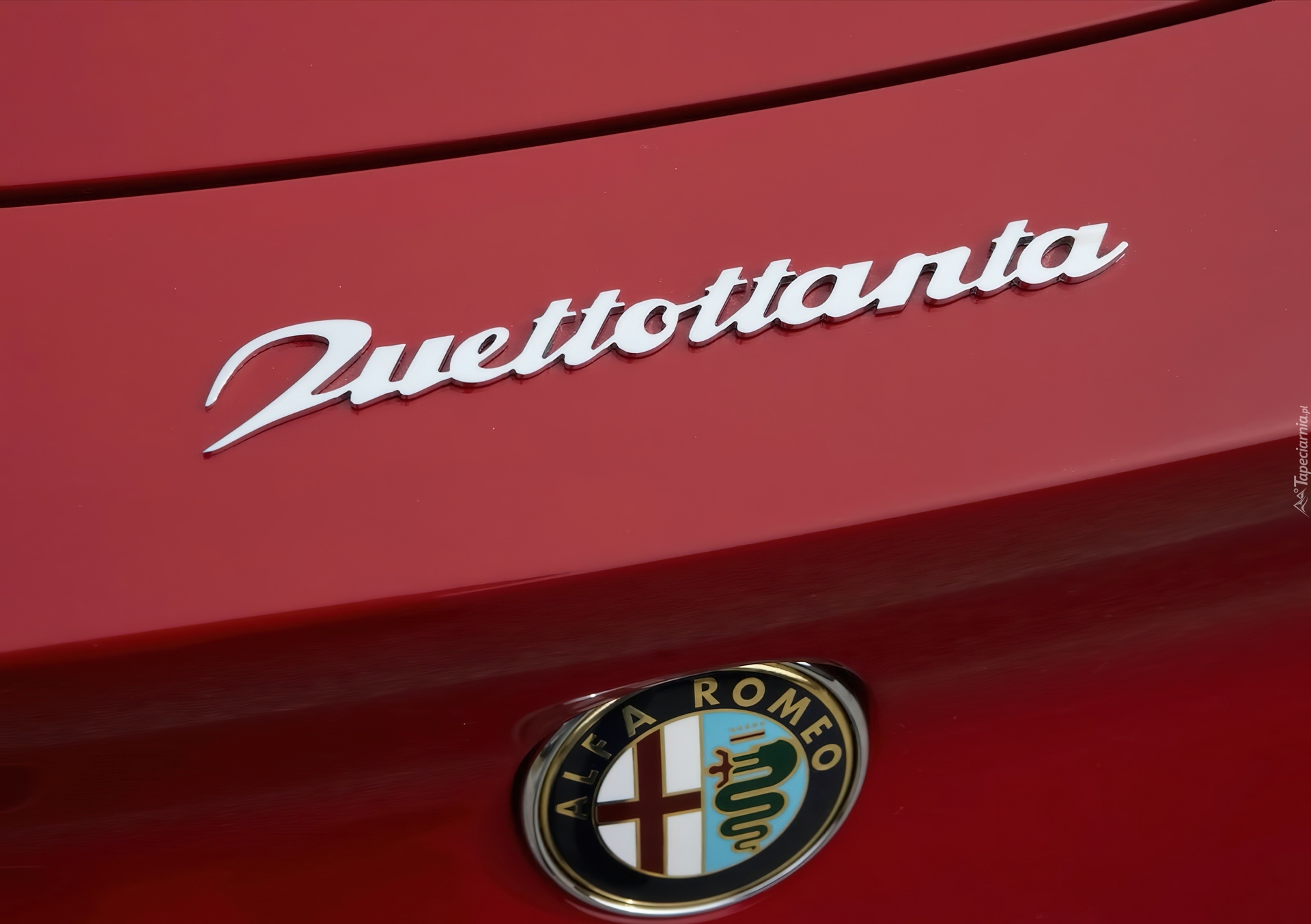Alfa Romeo, Uettottanta, Znaczek
