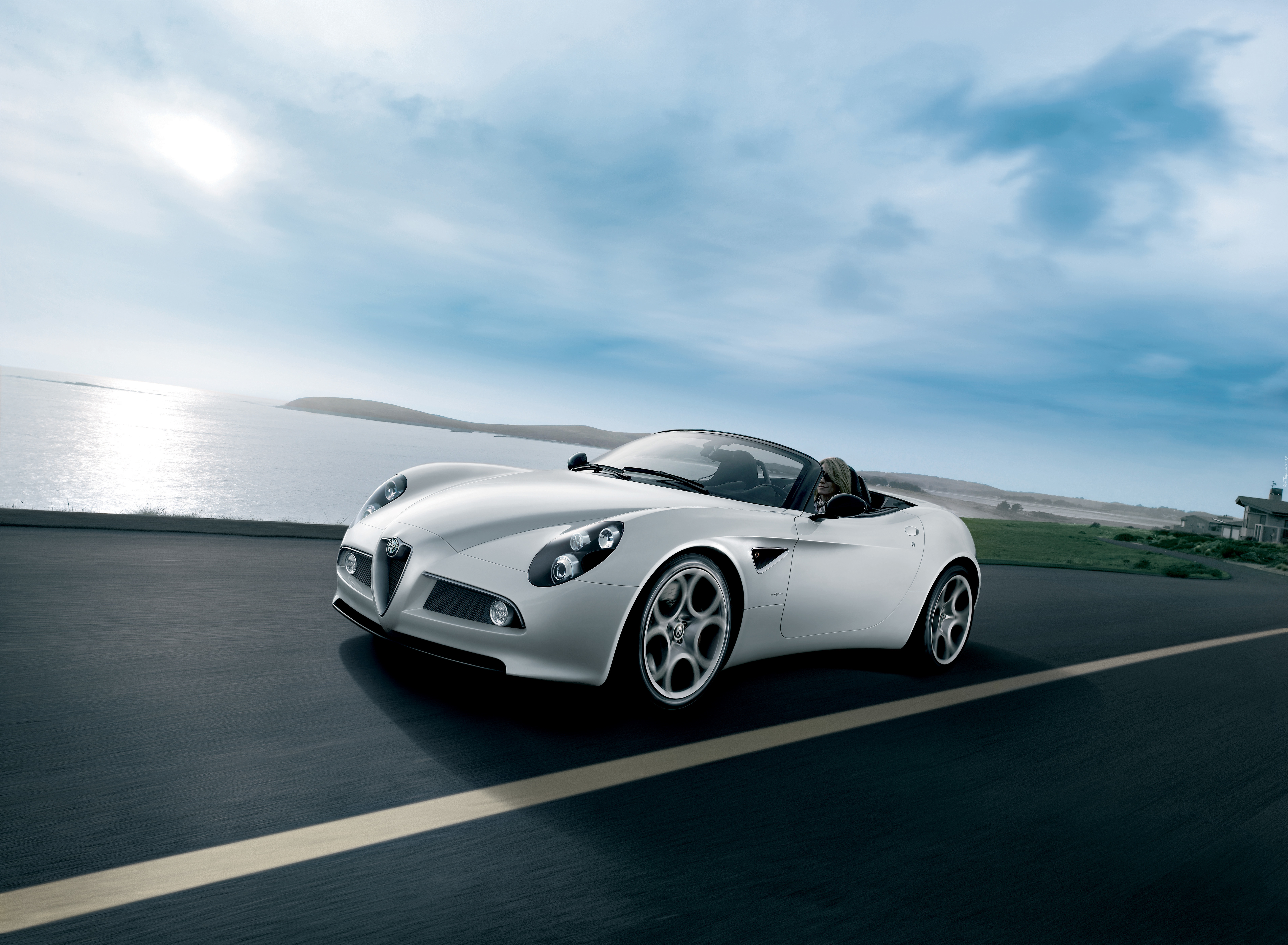 Alfa Romeo, 8c, Spider, Droga