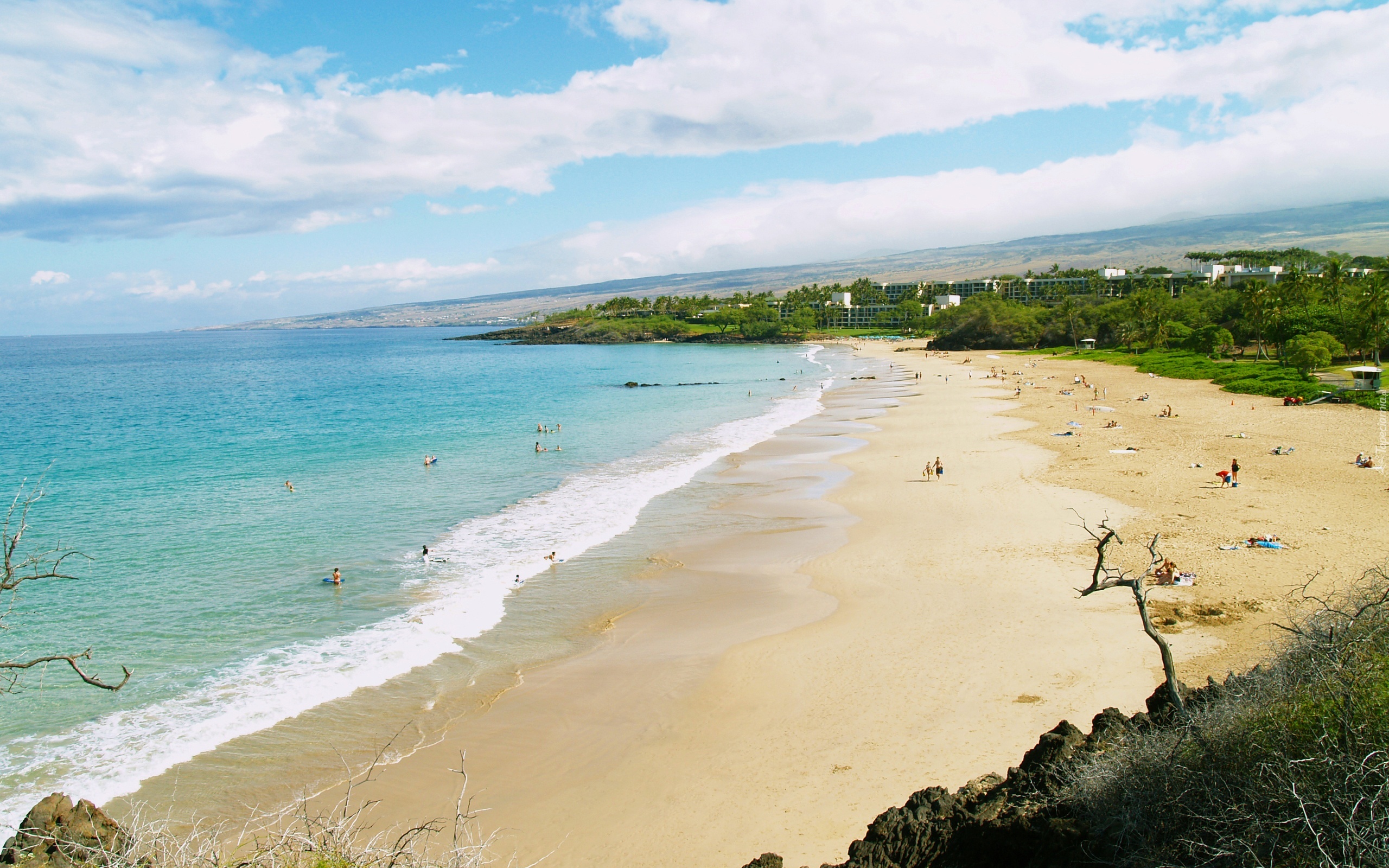 Krajobraz, Morze, Plaża
