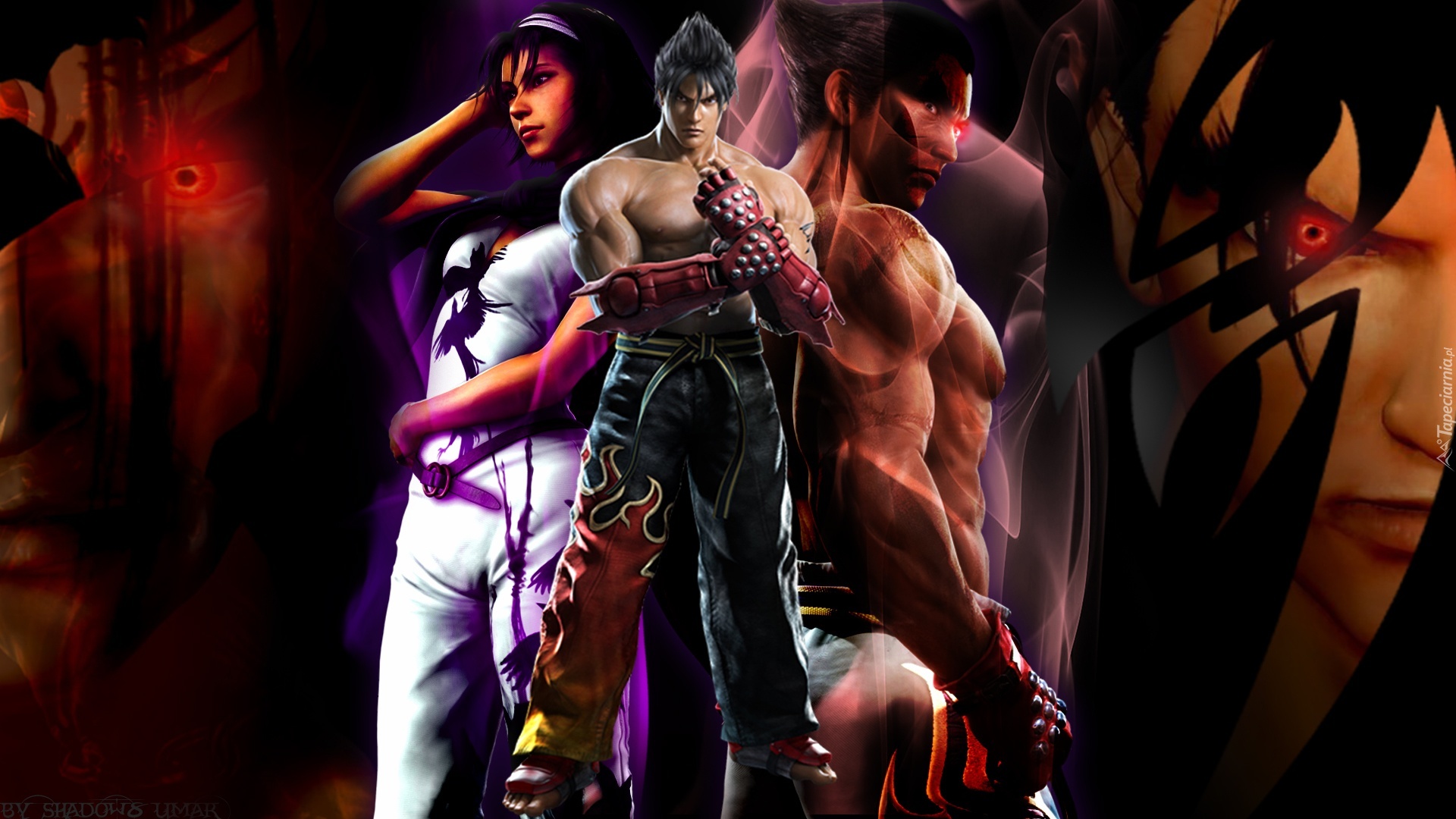 Tekken Tag Tournament 2, Jin, Jun, Kazama, Kazuya Mishima