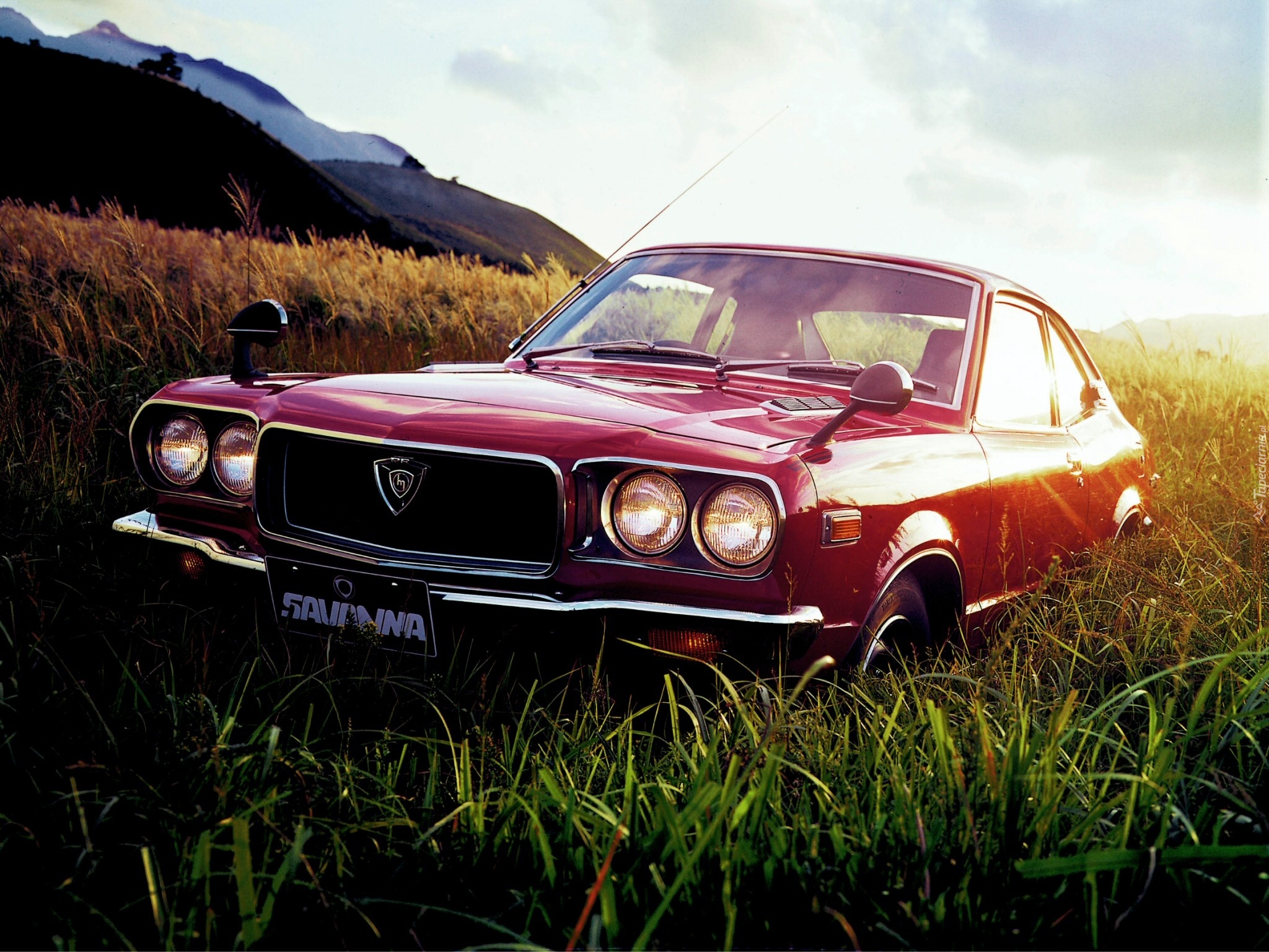 Mazda RX-3, Savanna, Trawy