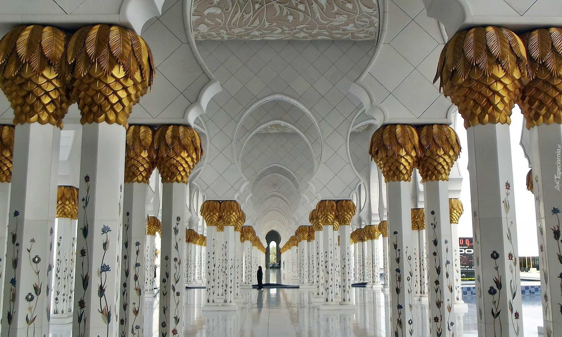 Meczet, Kolumnada, Abu Dhabi