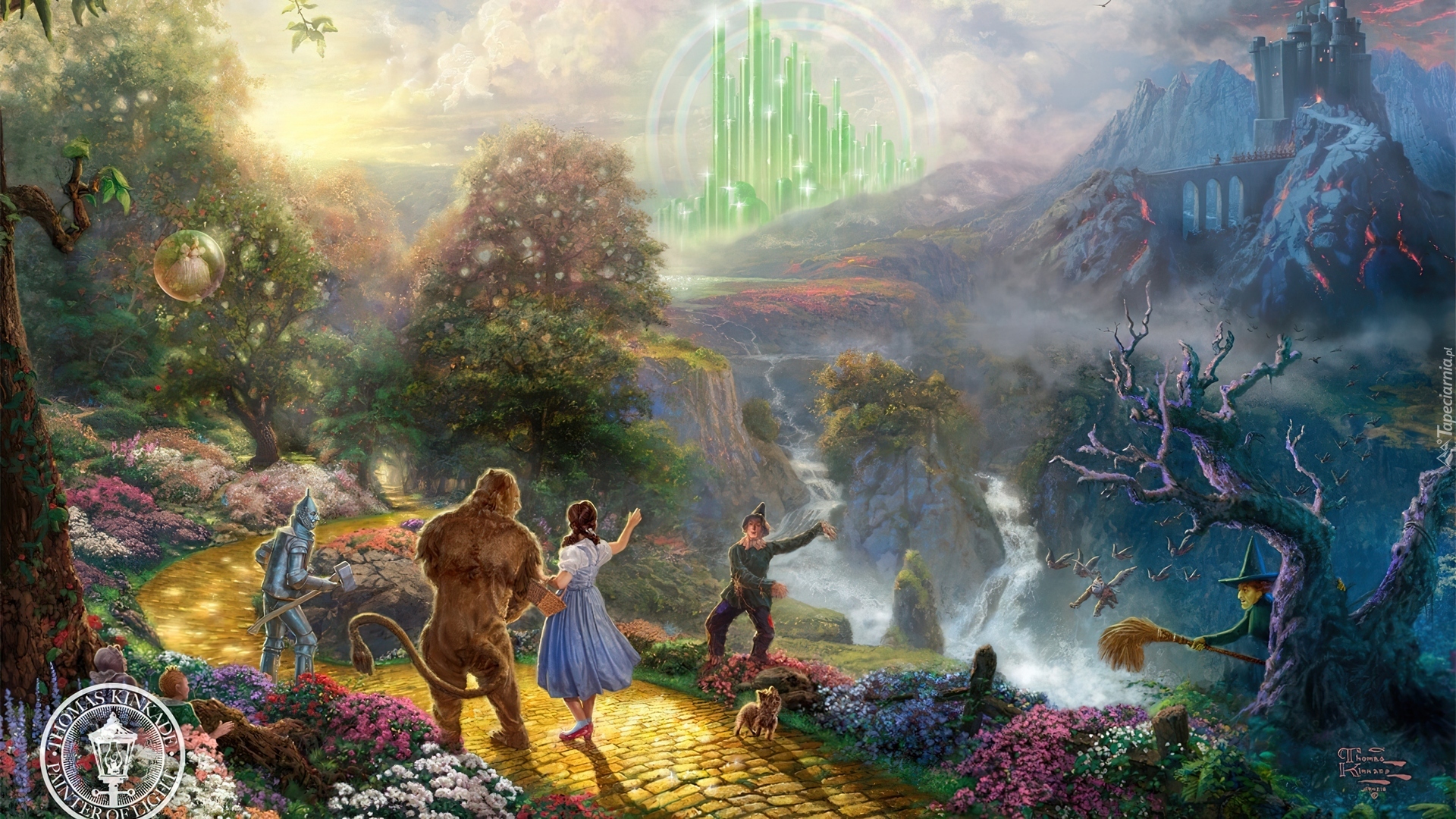 Thomas Kinkade, Kraina OZ, Fantastyka, Zamek