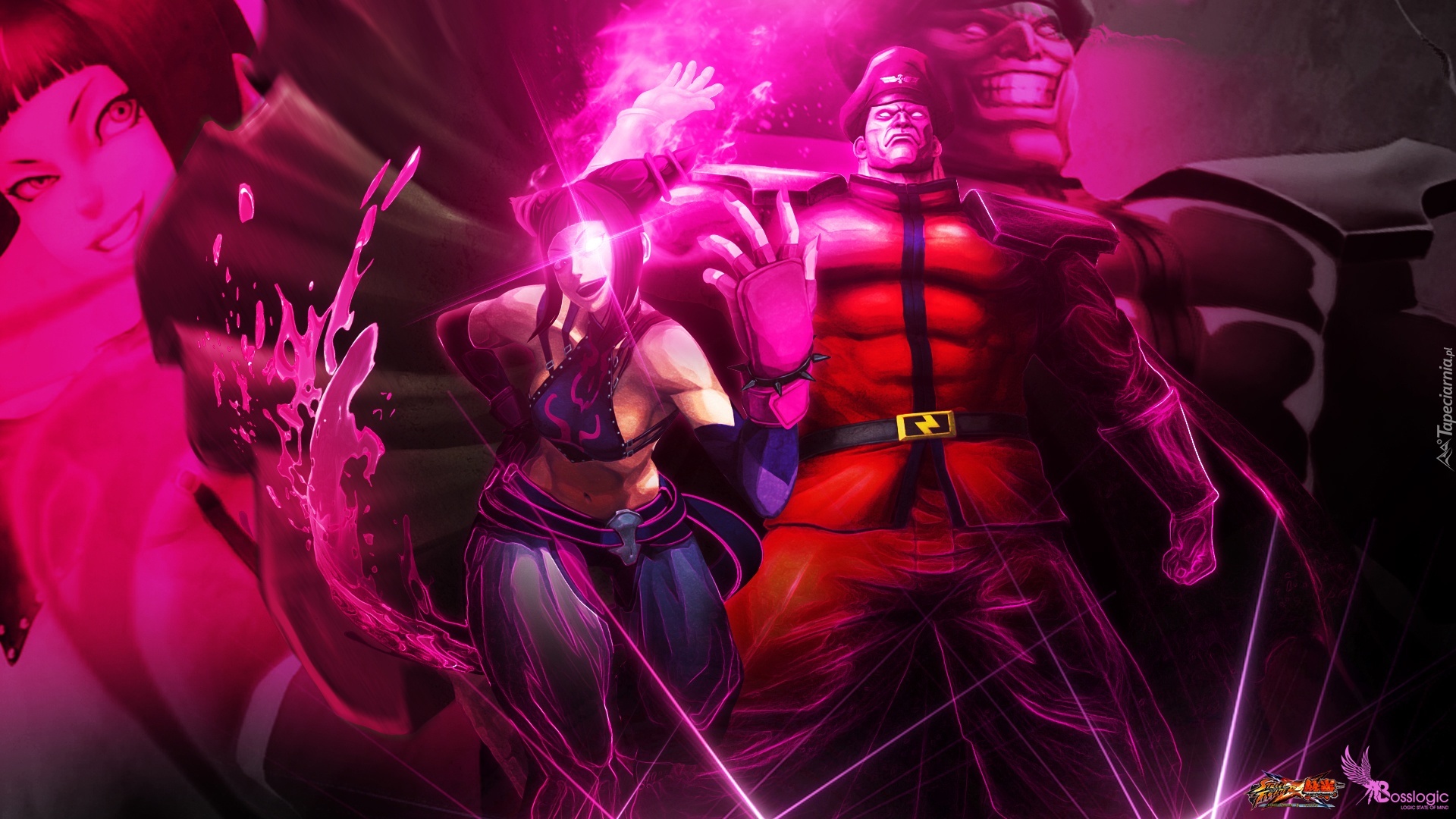 Street Fighter X Tekken, Juri ,Bison