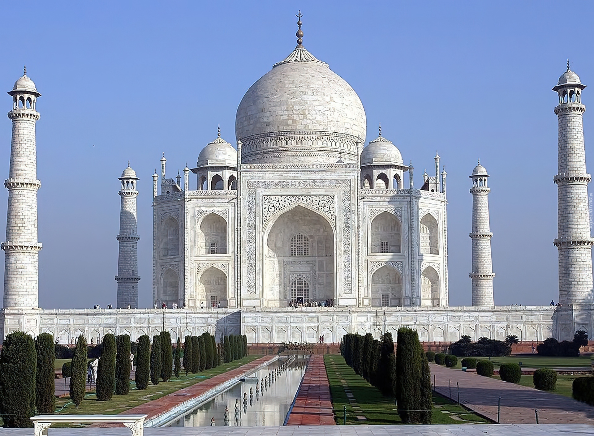 Indie, Agra, Mauzoleum, Tadź Mahal