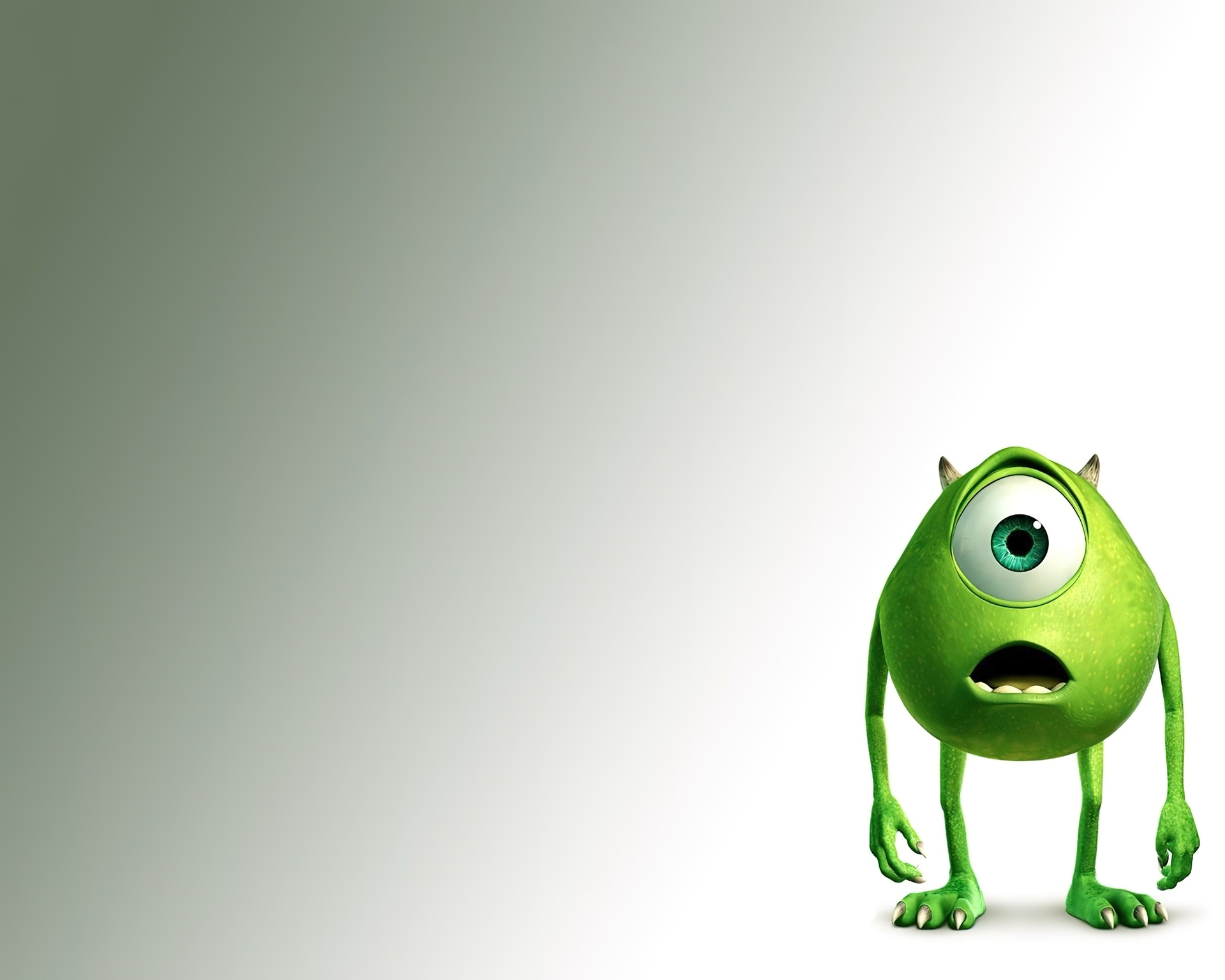 Potwory i spółka, Monsters Inc, Zielony, Stworek, Mike Wazowski