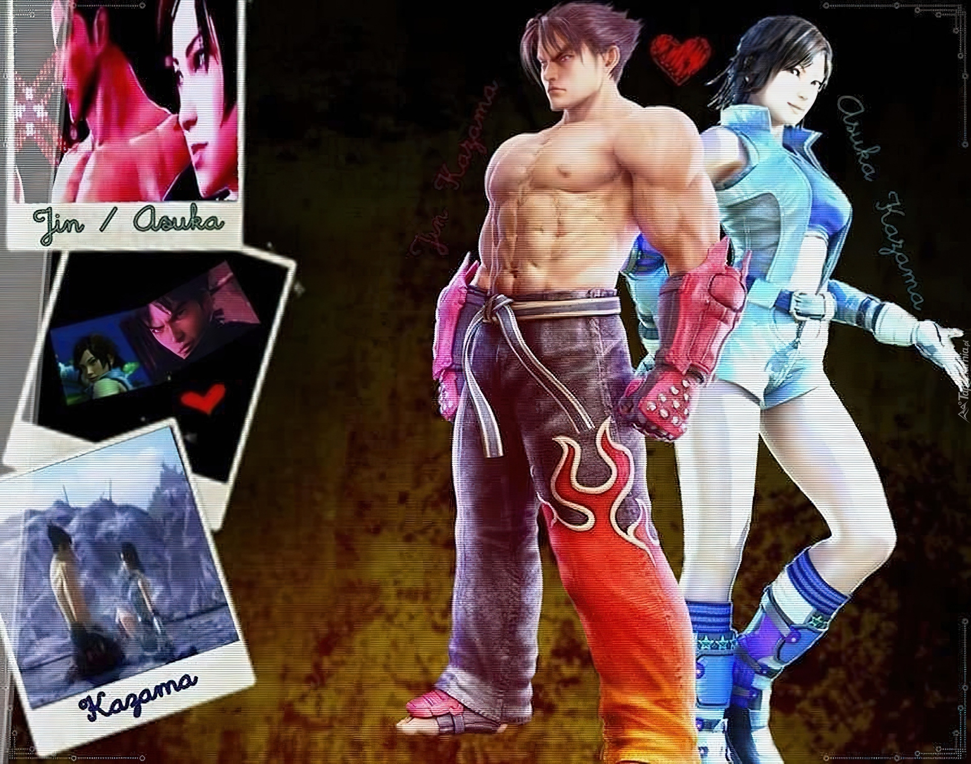 Tekken Tag Tournament 2, Jin, Asuka, Kazama