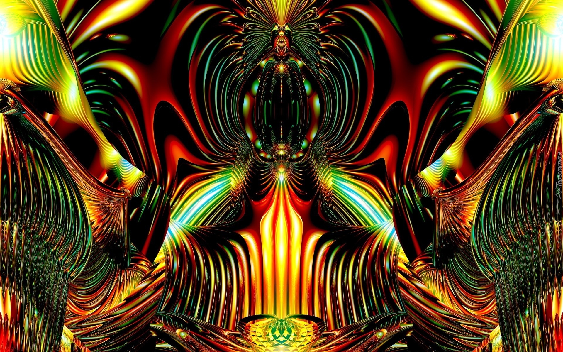 Kolorowa, Abstrakcja, Grafika