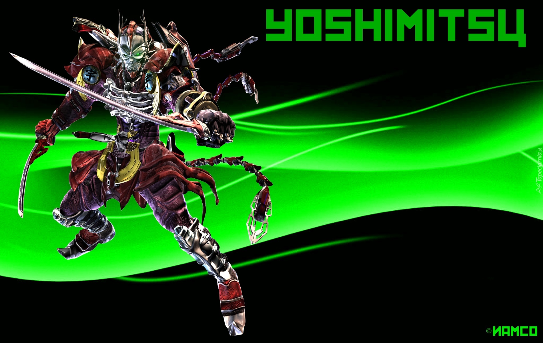 Tekken 6, Yoshimitsu- Piękne tapety na Twój pulpit. 