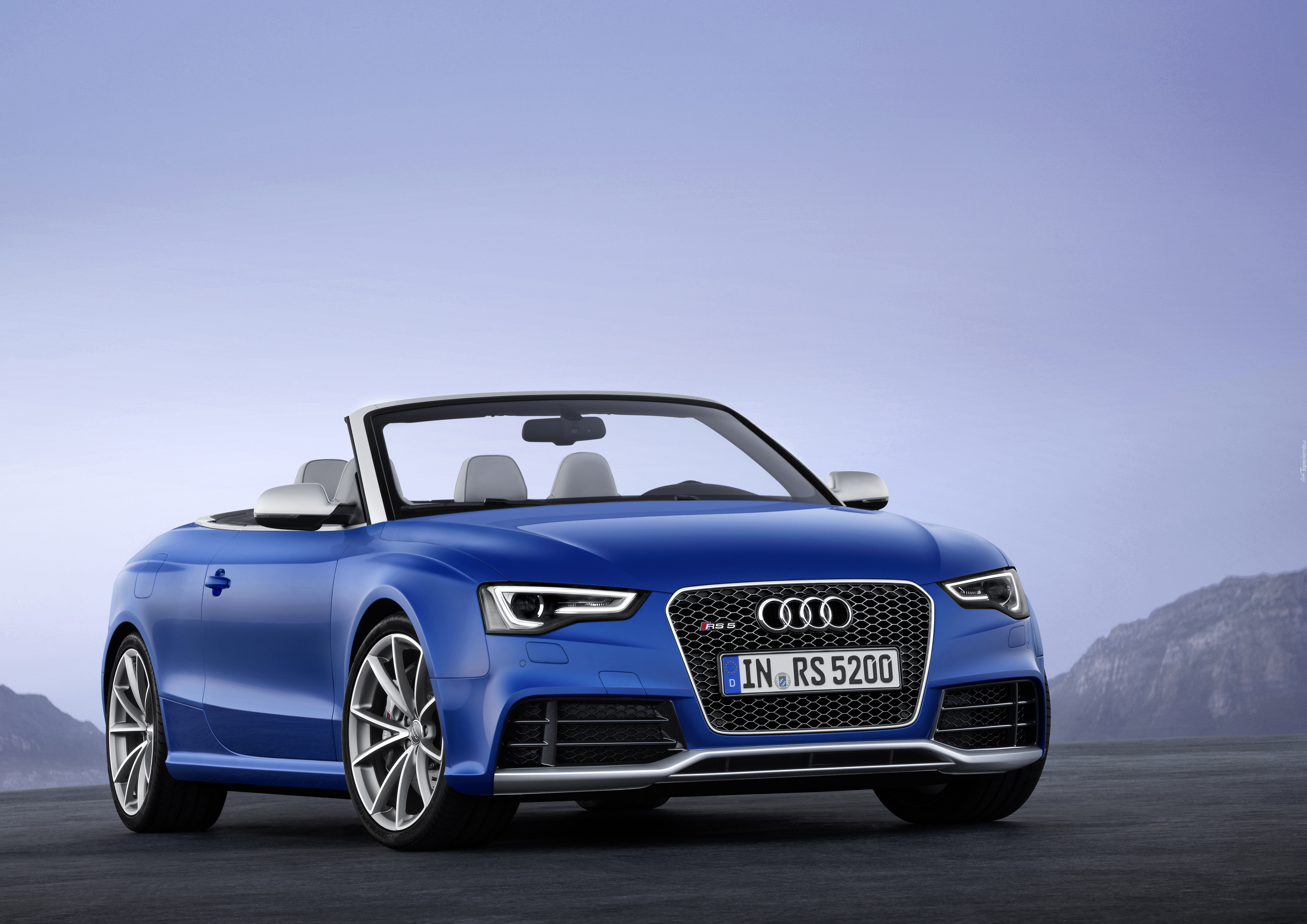 Niebieskie, Audi RS5 Cabriolet