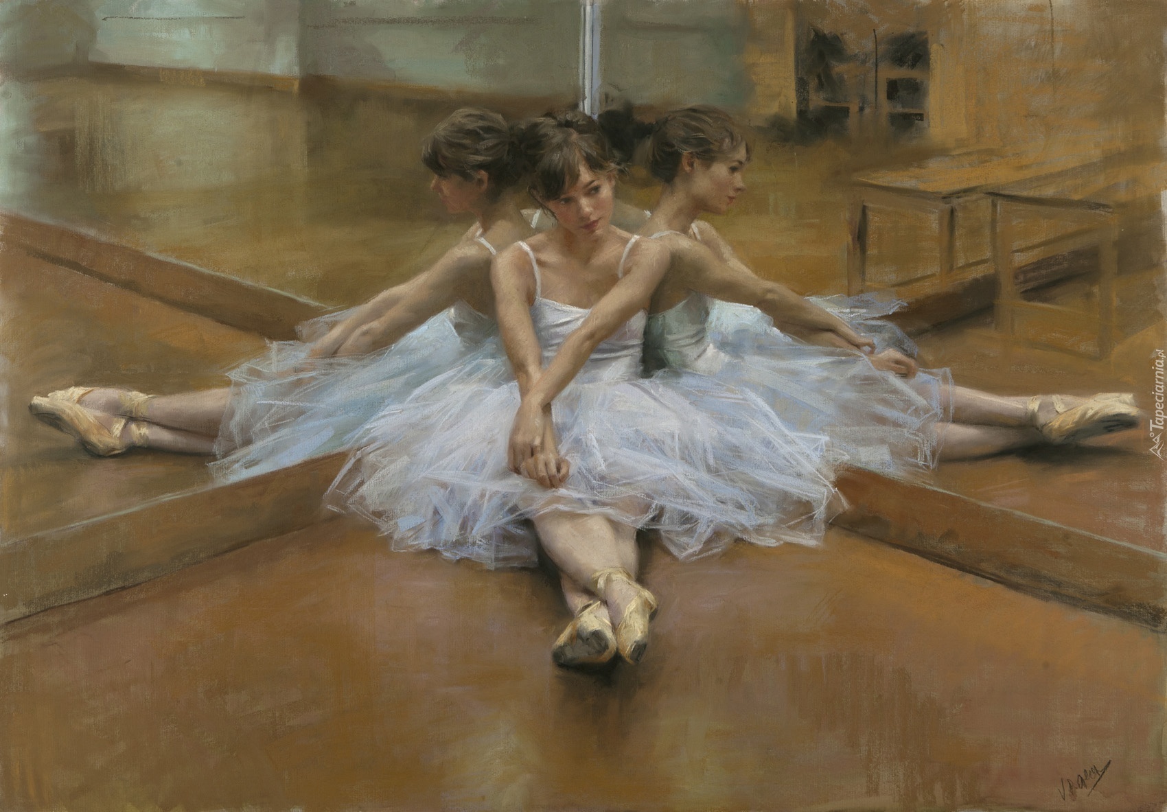 Vicente Romero Redondo, Kobieta, Balerina, Lustro