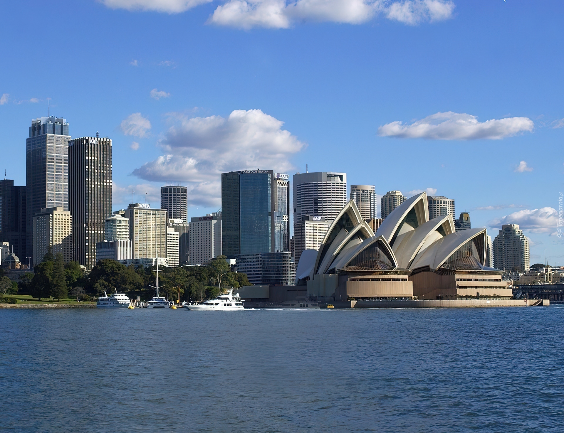 Australia, Sydney, Sydney Opera House, Wieżowce