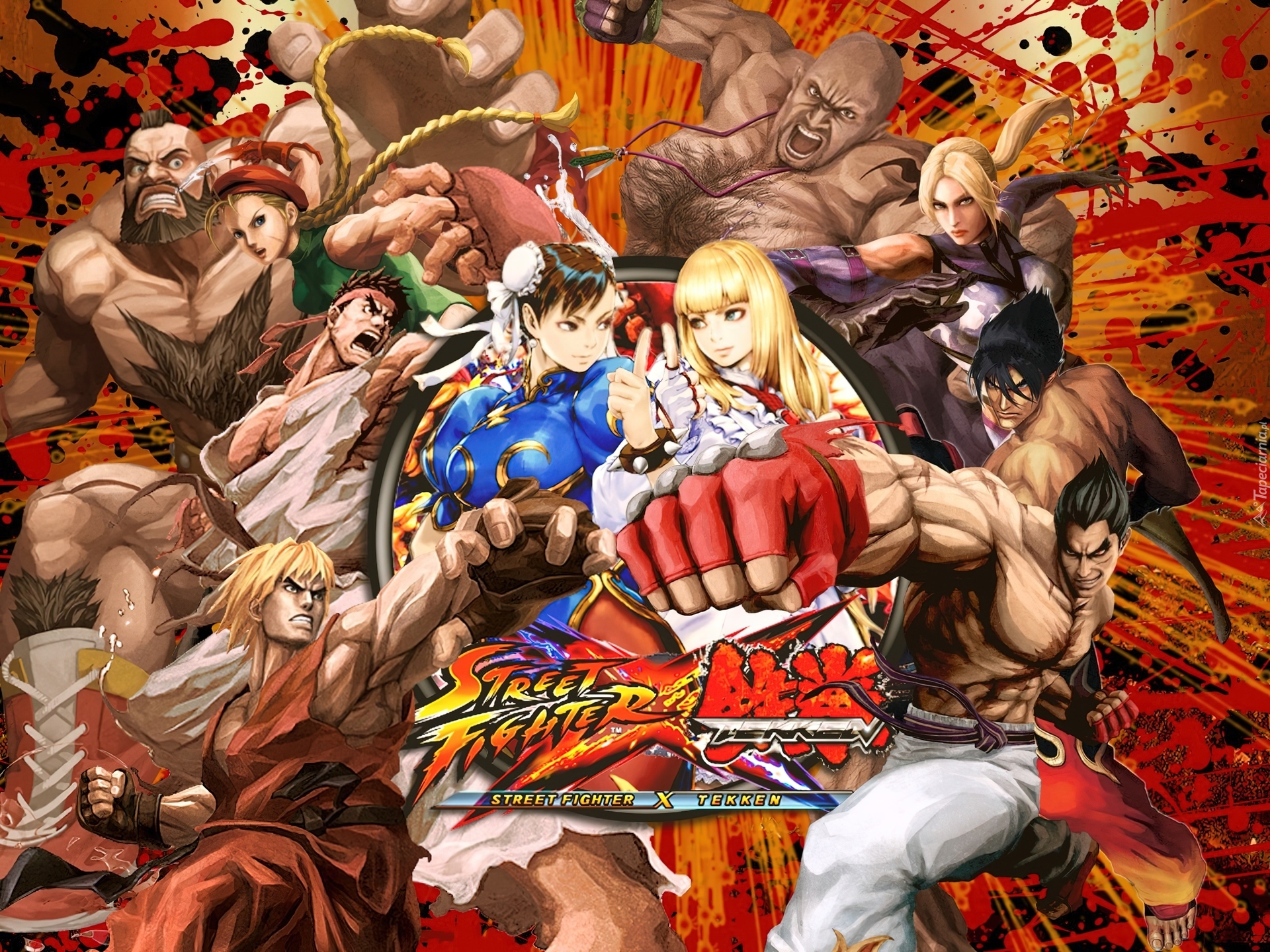 Street Fighter X Tekken, Postacie