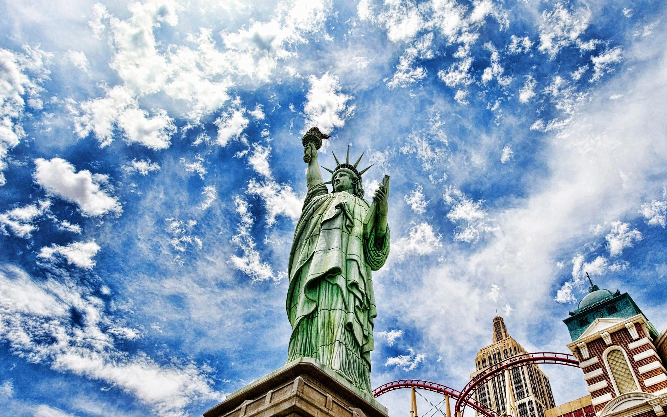 Statua, Wolności, Nowy, Jork