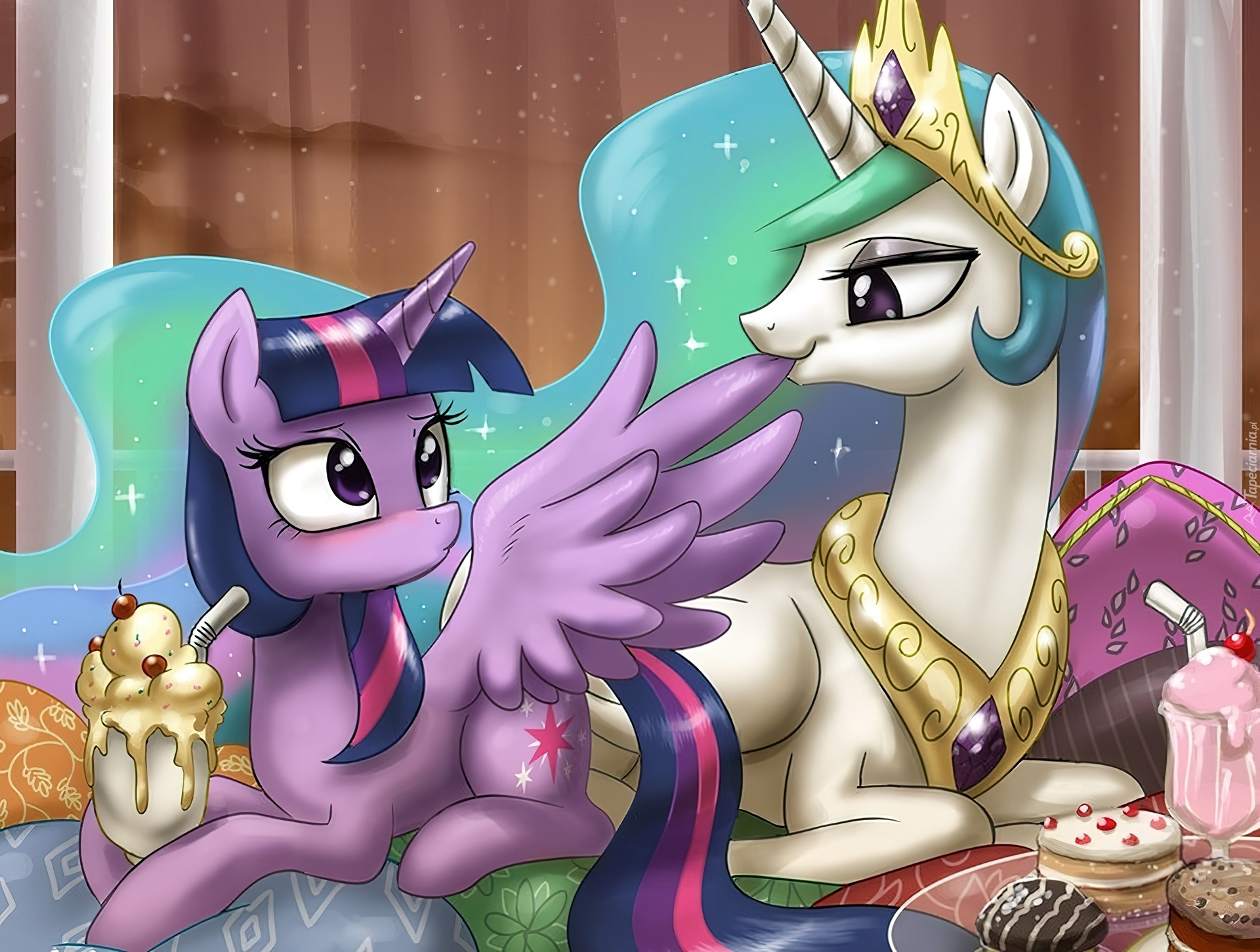 Twilight Sparkle, Celestia