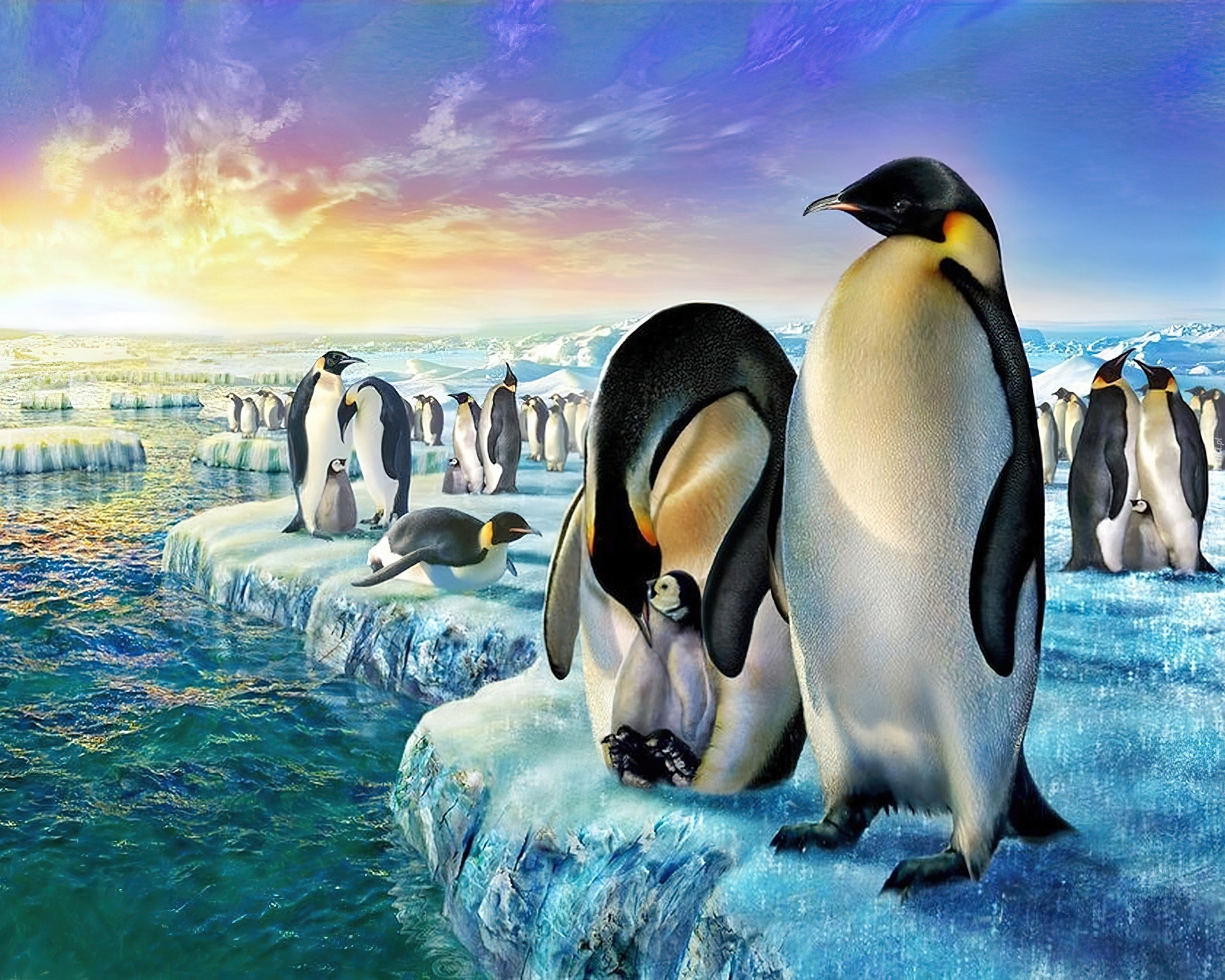 Pingwiny, Kra