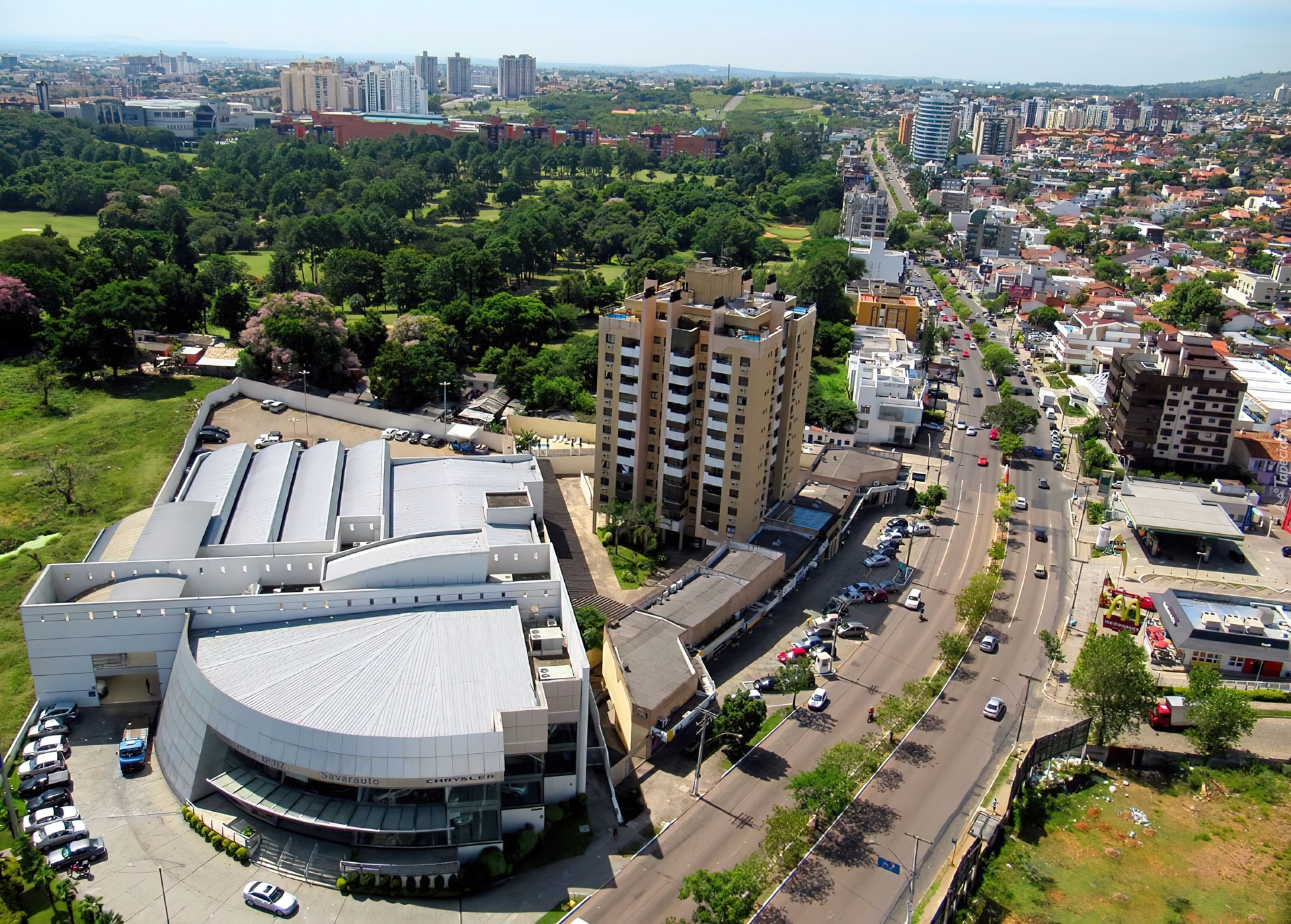 Panorama, Bogoty, Kolumbia