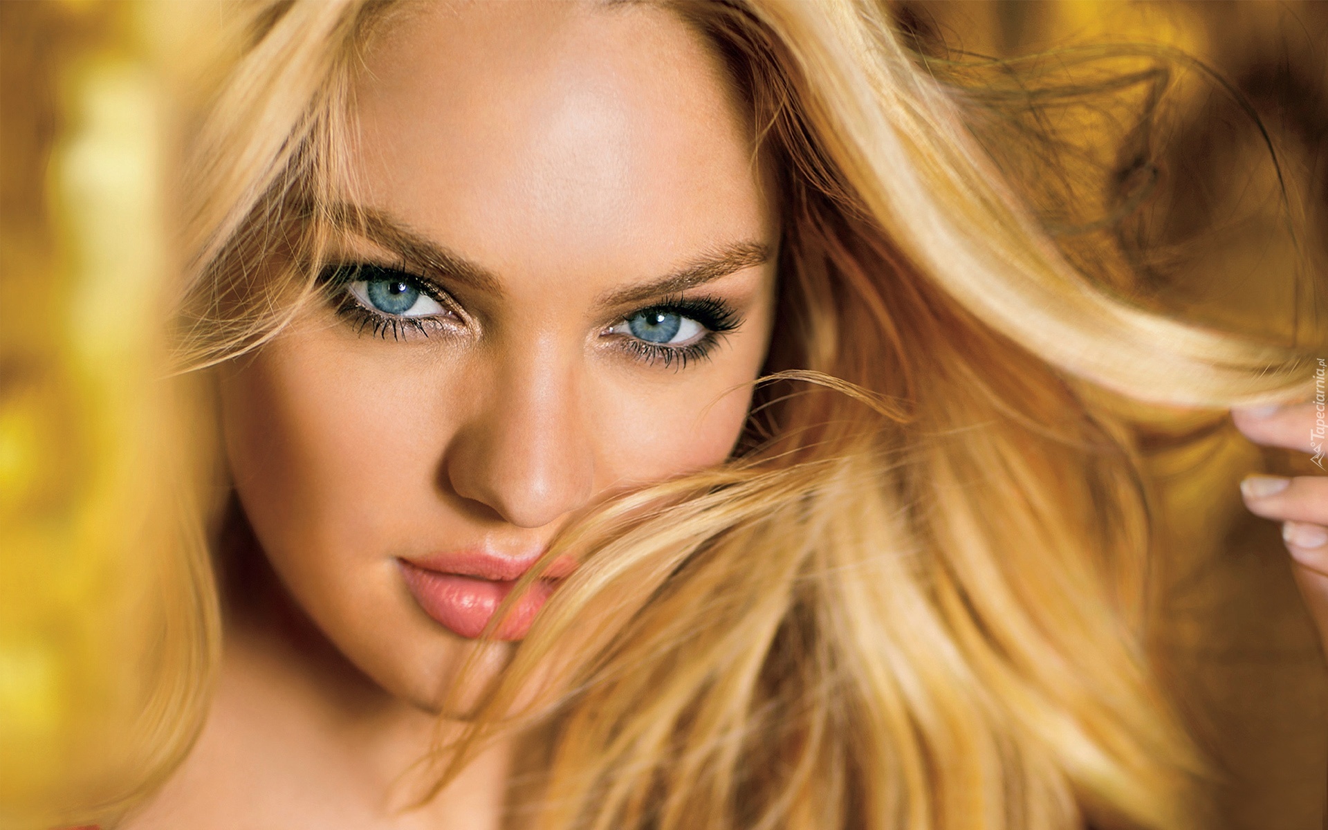 Candice Swanepoel, Twarz, Blondynka