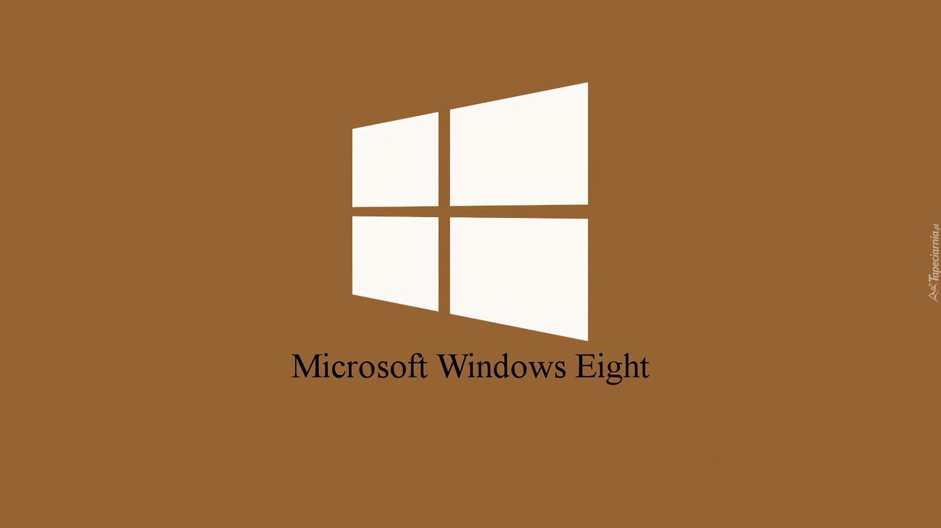 Microsoft, Windows, Eight, Tło, Brązowe