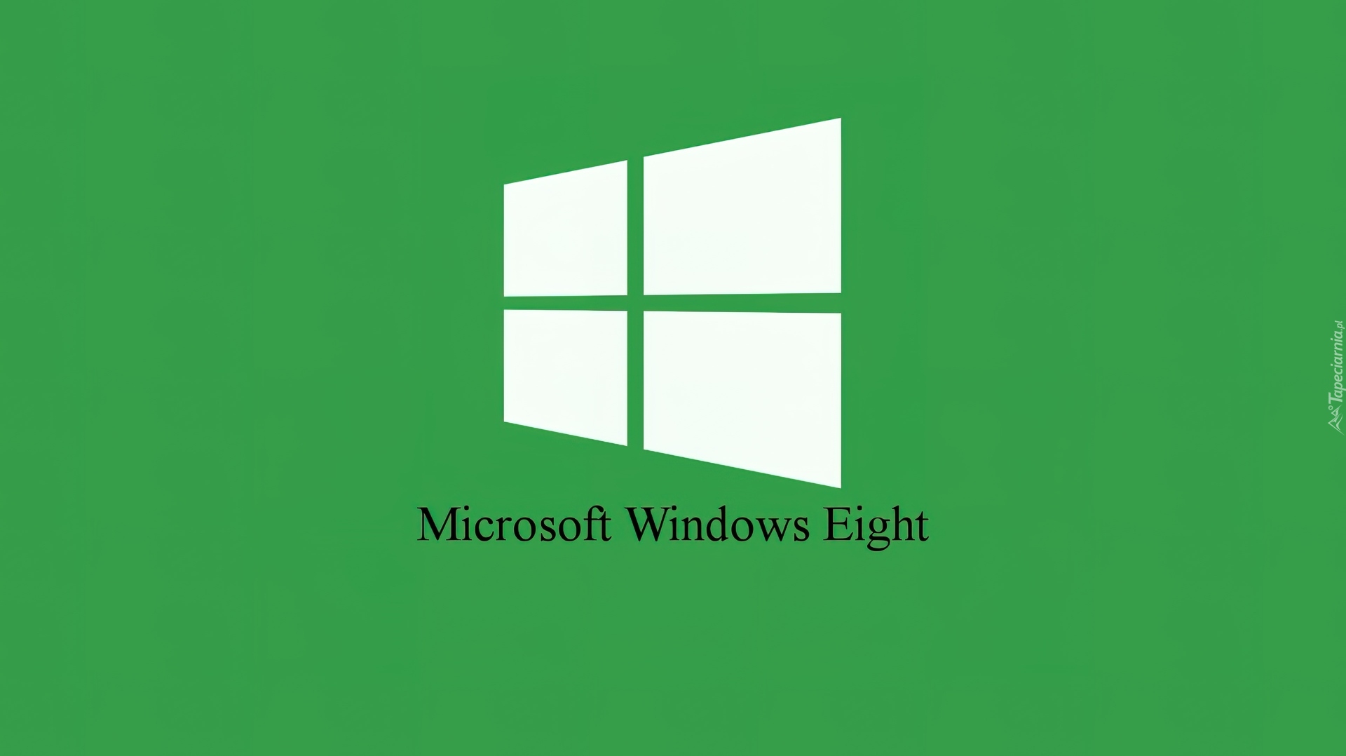 Zieleń, Microsoft Windows, Eight, Logo