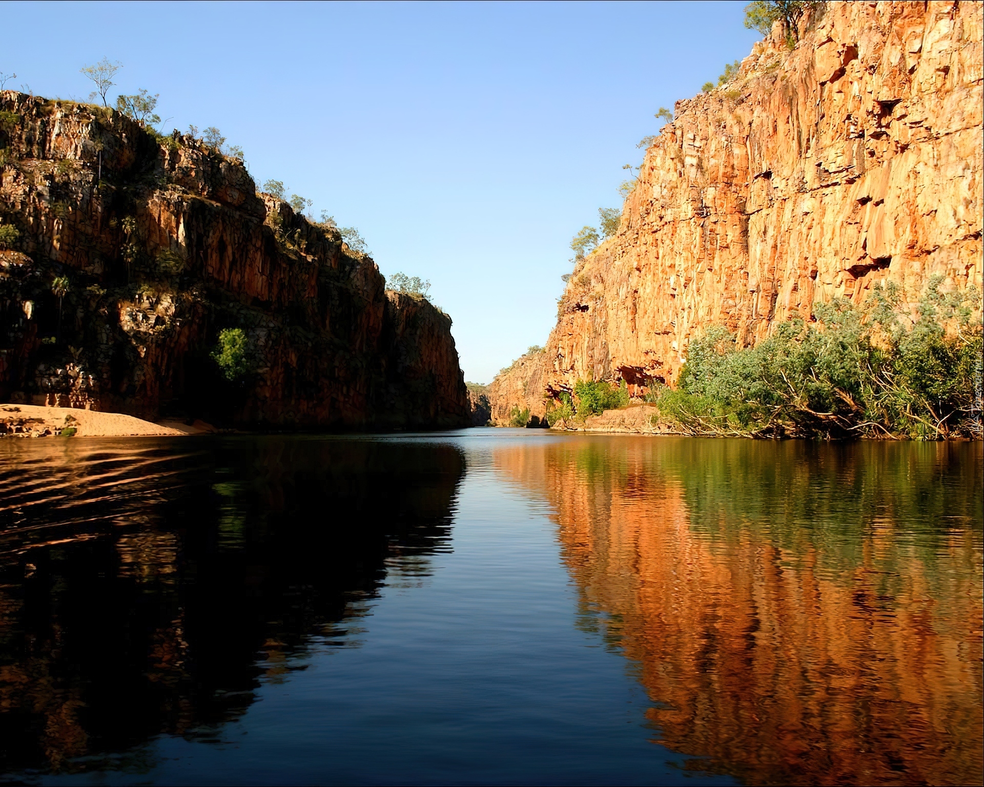 Australia, Północna, Góry, Rzeka, Katherine