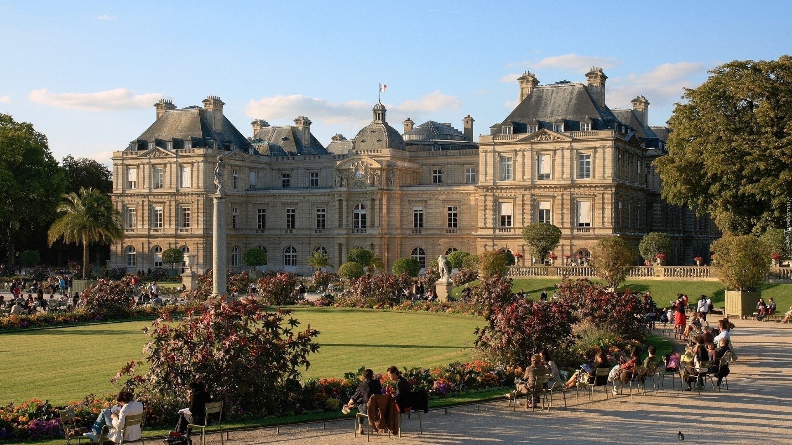 Luksemburg, Pałac, Park