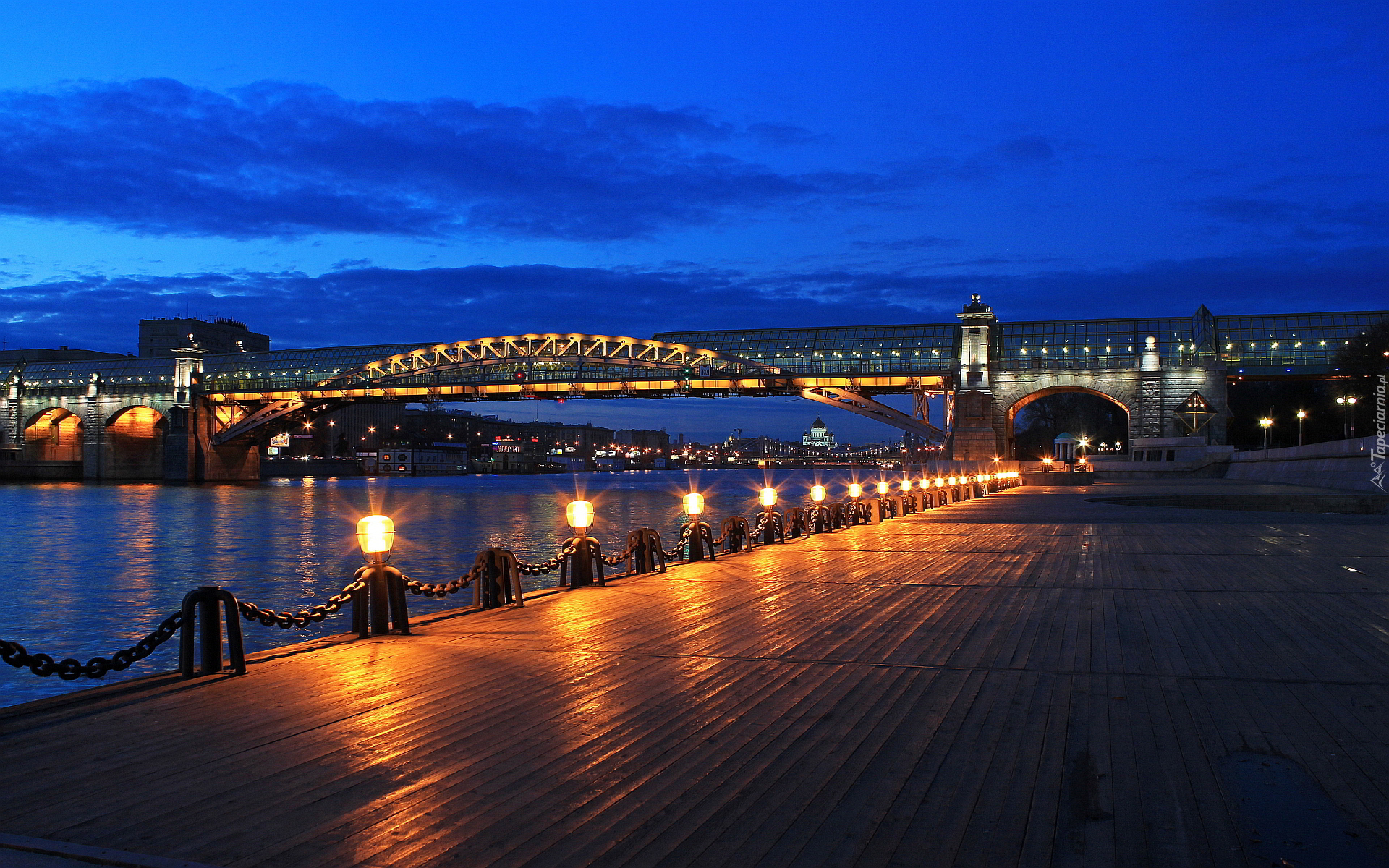 Most, Bulwar, Rzeka, Moskwa