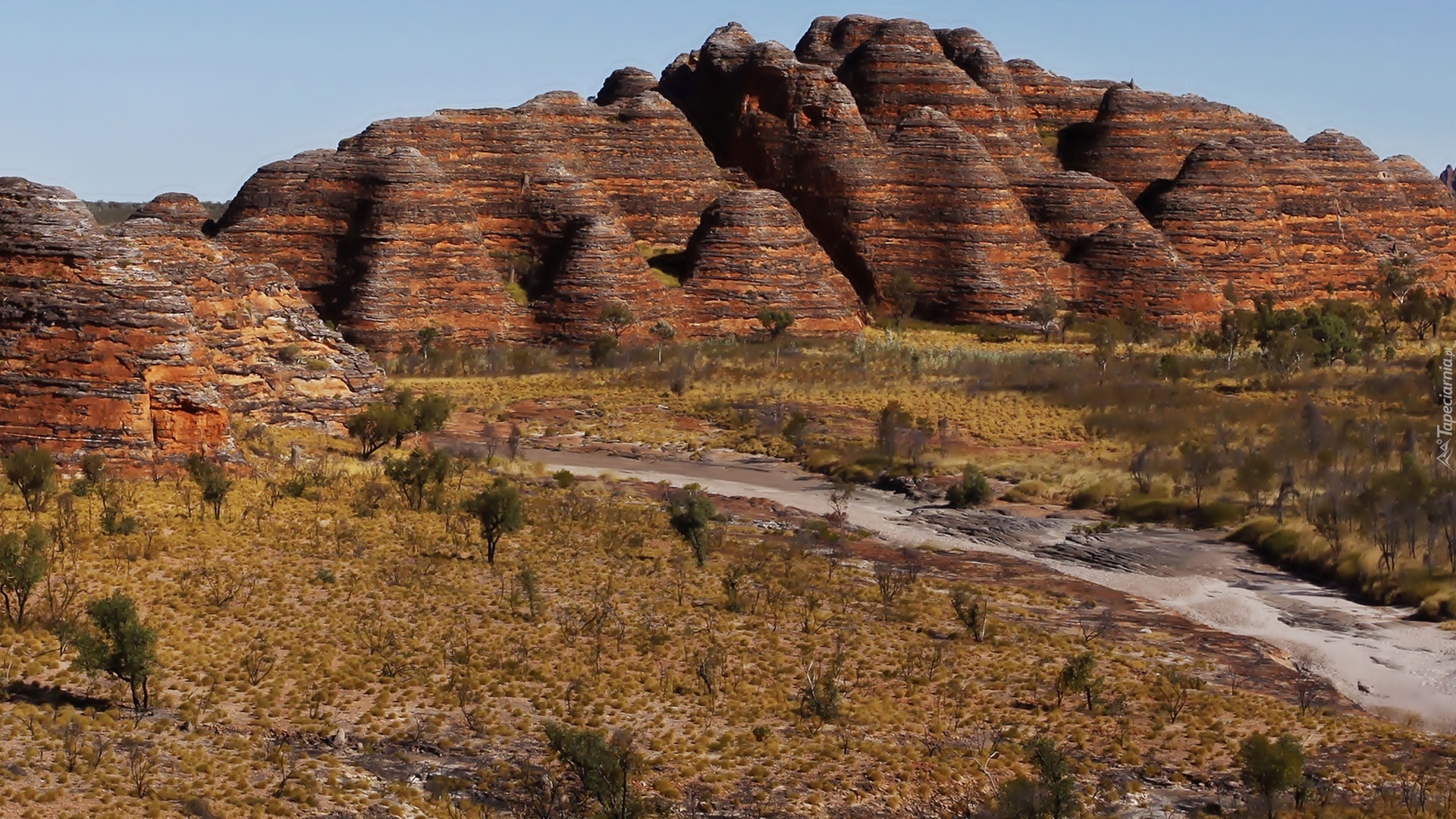 Australia, Góry, Rzeka, Park, Narodowy, Purnululu