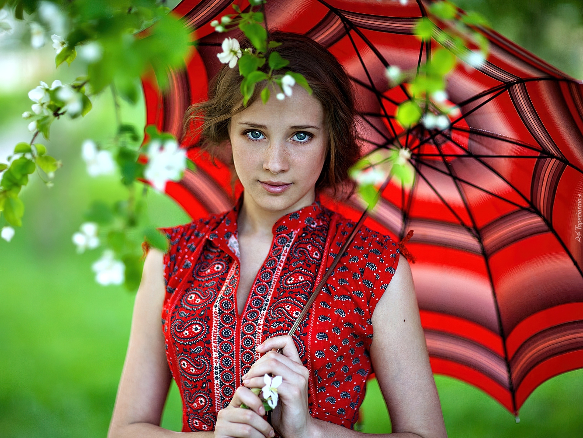 Women In Red Leather