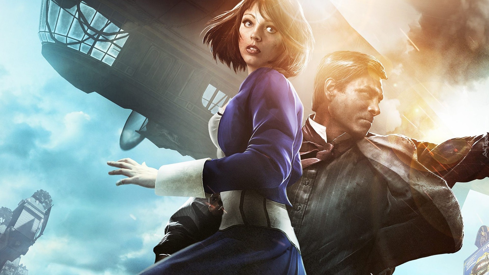 Bioshock Infinite, Booker, Elizabeth