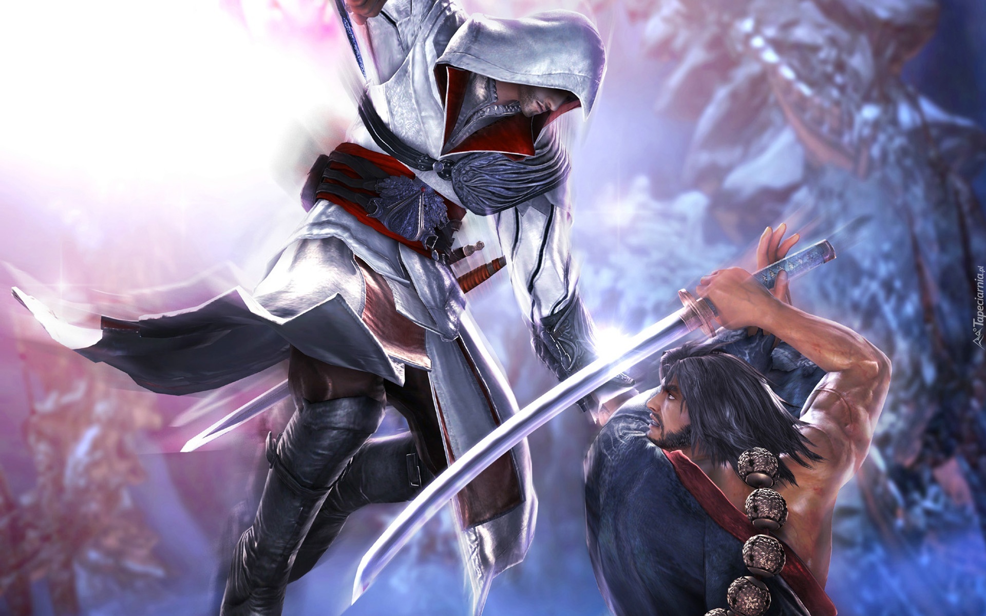 Soul Calibur V, Ezio, Mitsurugi