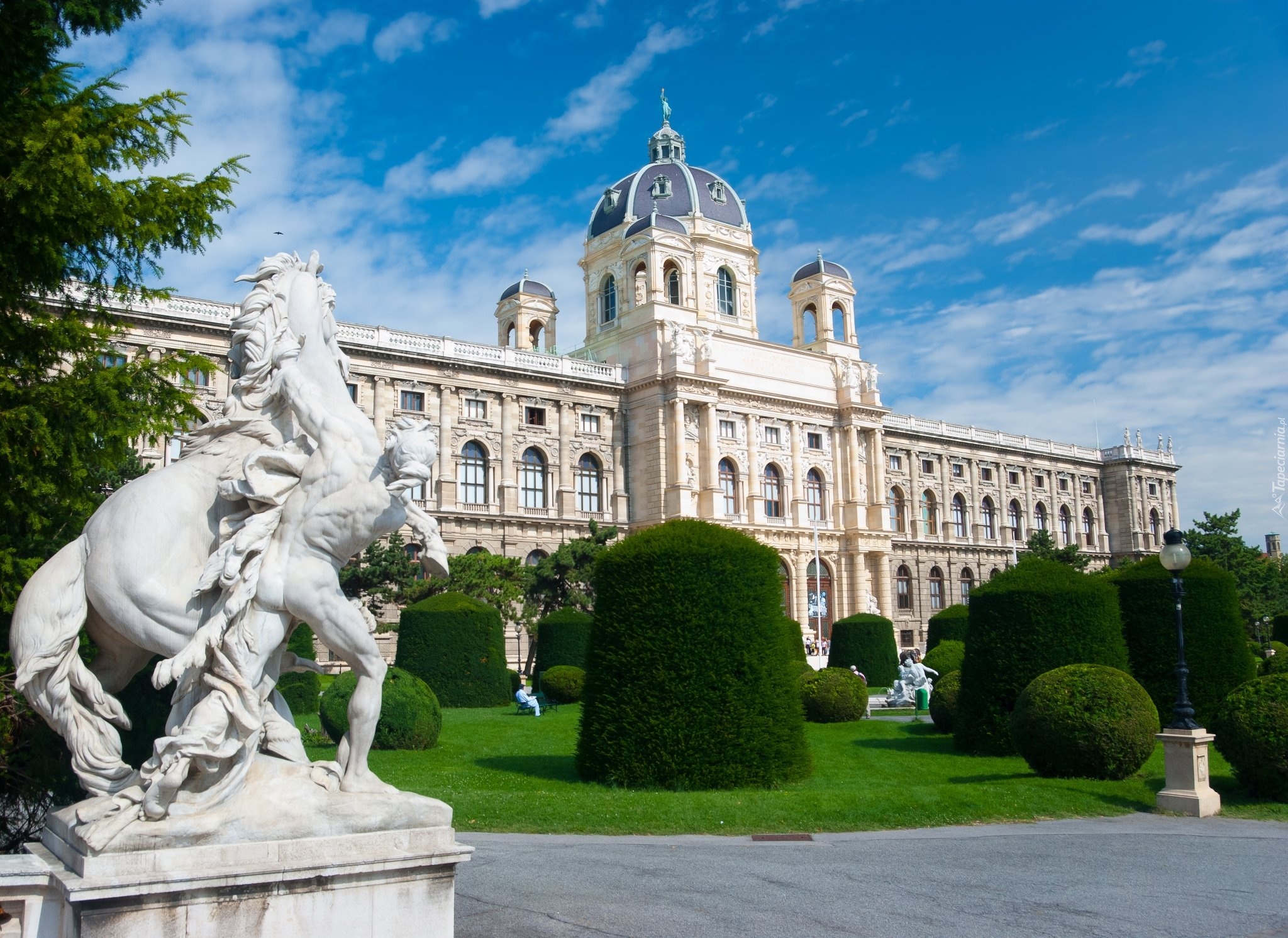 Austria, Wiedeń, Muzeum Historii Sztuki, Posąg