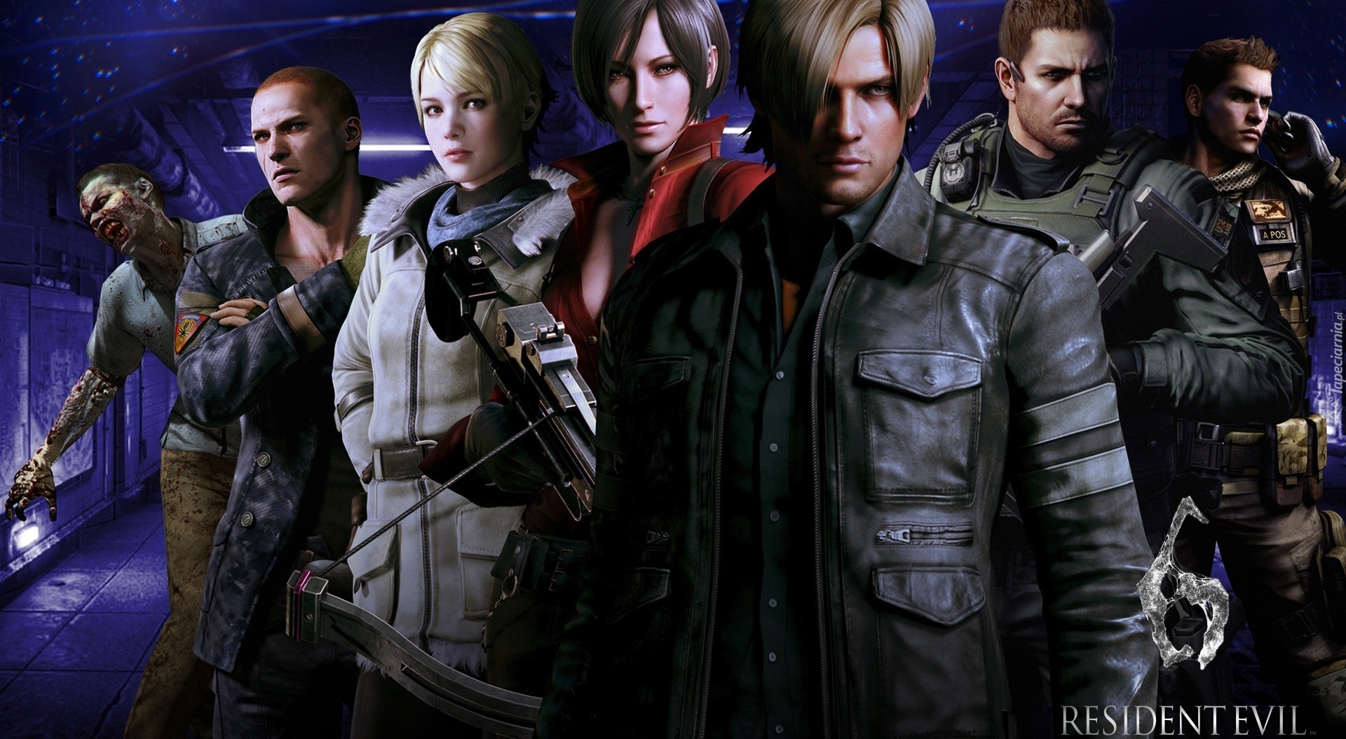 Resident Evil 6, Postacie