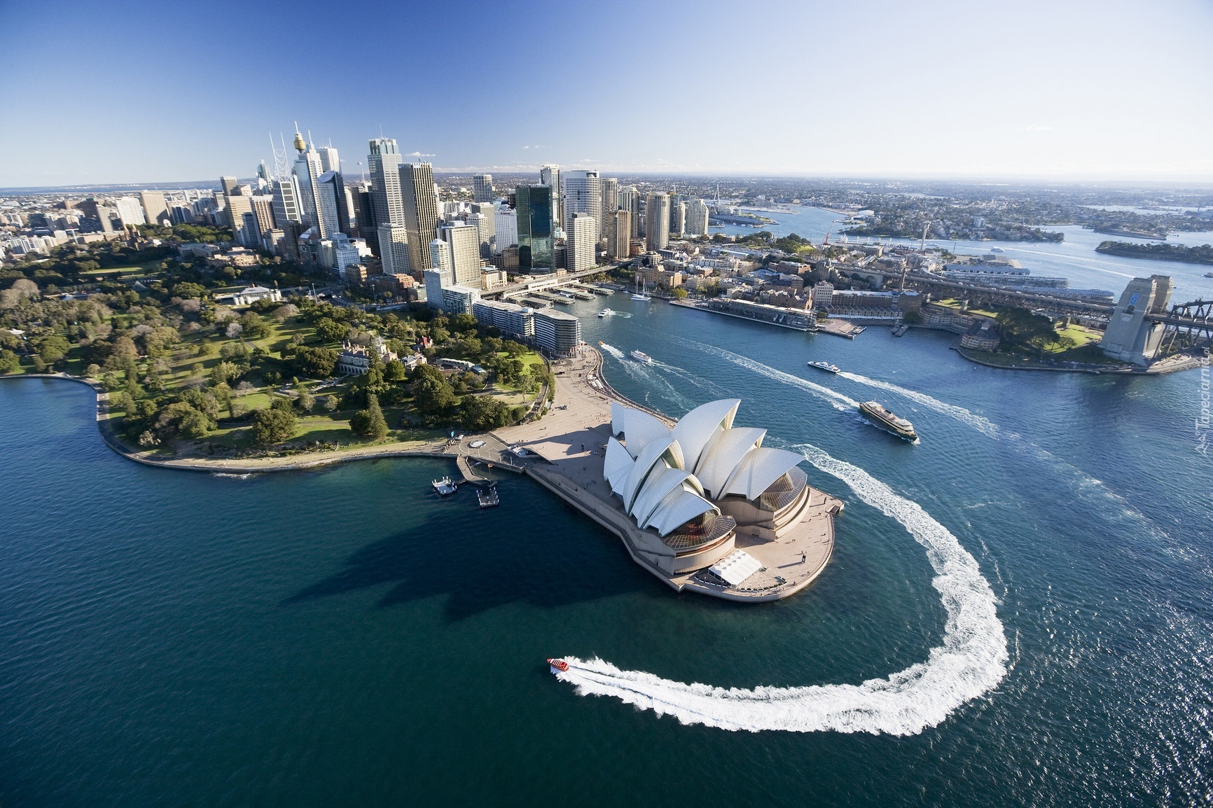 Australia, Sydney, Sydney Opera House, Panorama, Miasta