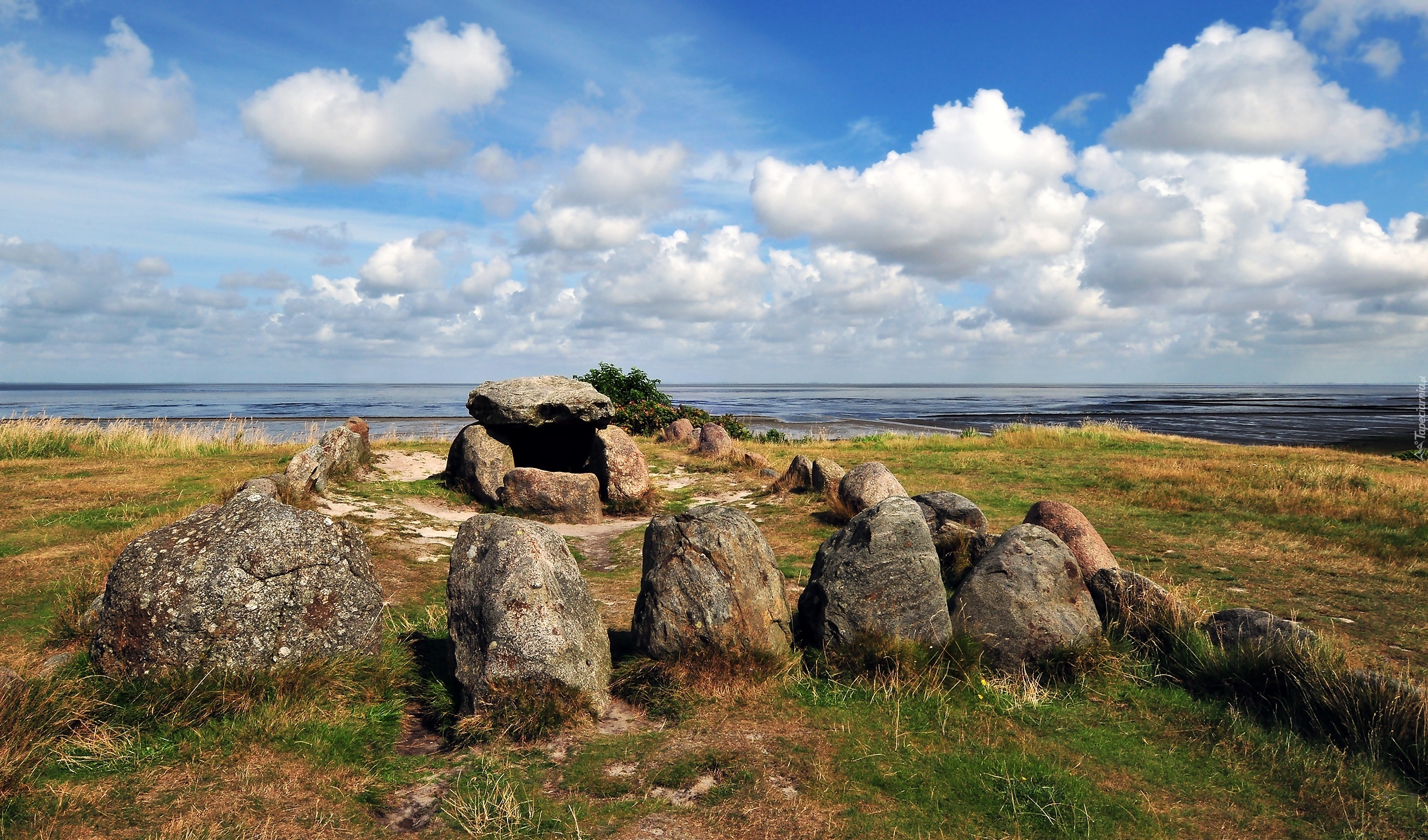 Morze Północne, Wyspa, Sylt, Megality