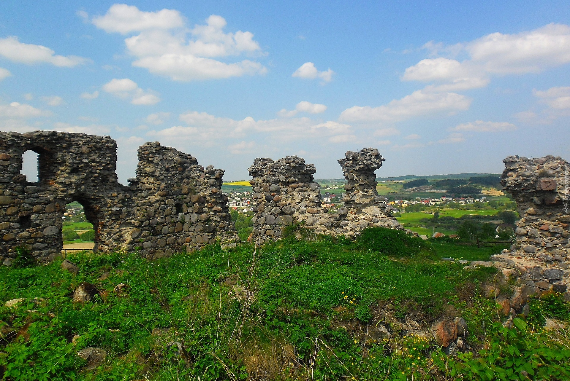 Zamek w Kurzętniku, Kurzętnik, Polska, Ruiny
