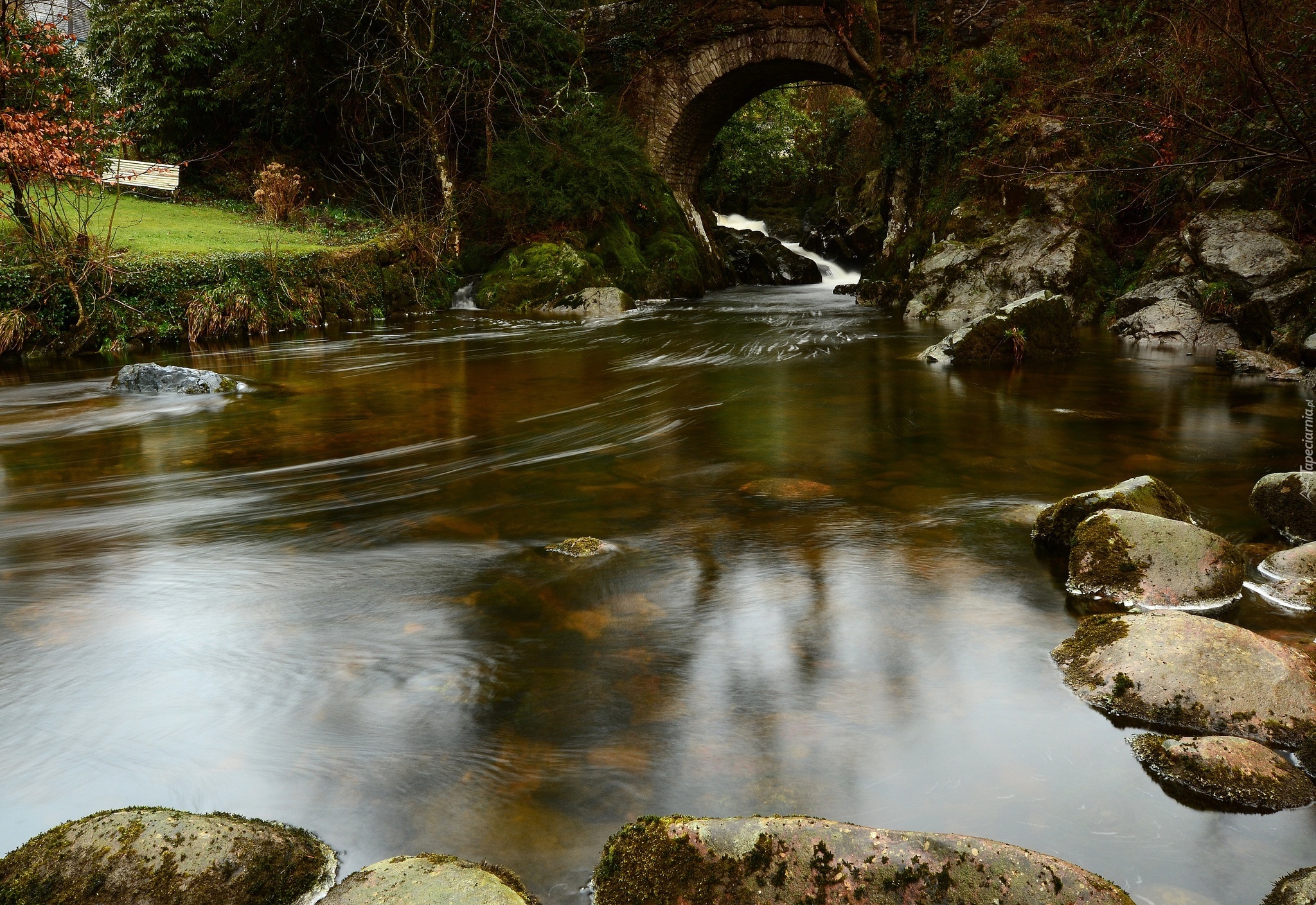 Rzeka, Kamienie, Most