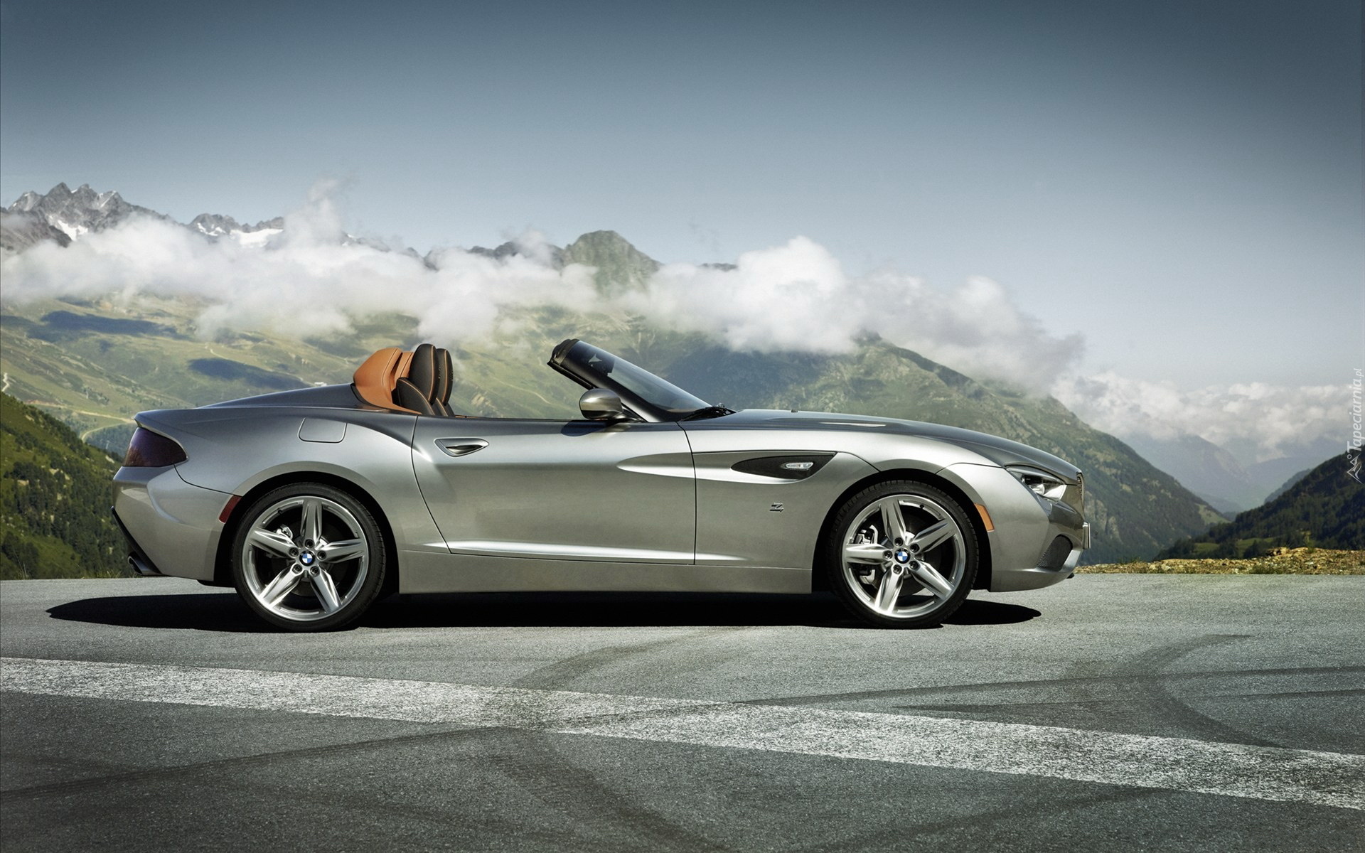 Góry, Droga, BMW, Roagster, Zagato, 2012