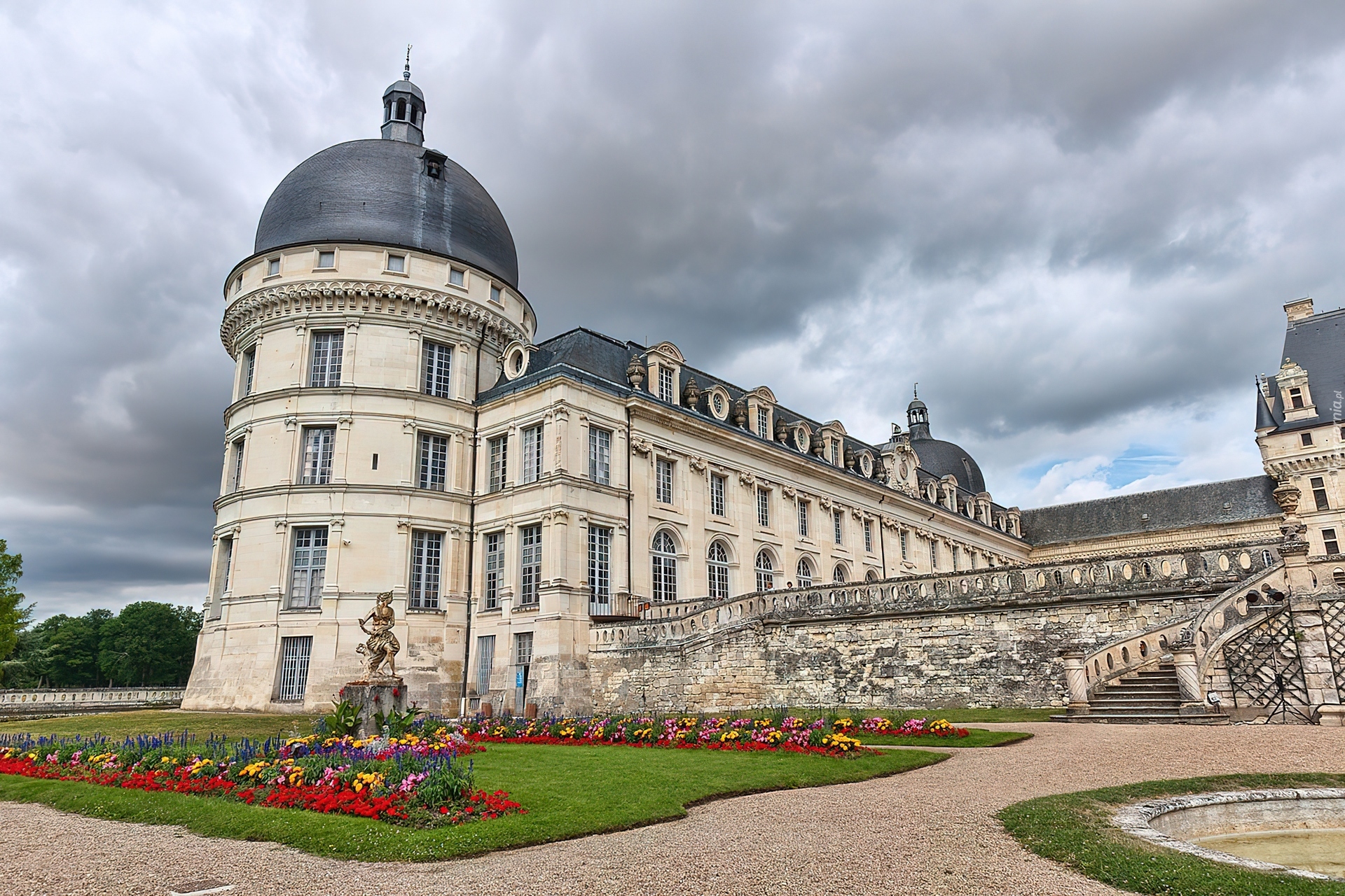 Zamek, Valencay, Francja