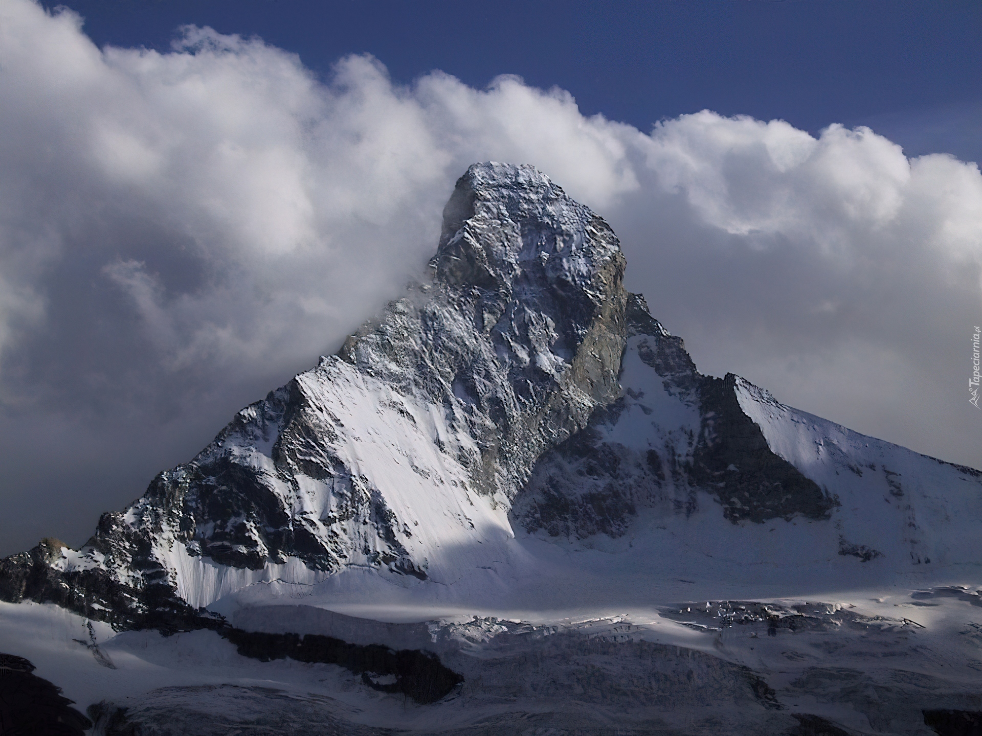 Pogranicze, Włochy, Szwajcaria, Góra Matterhorn